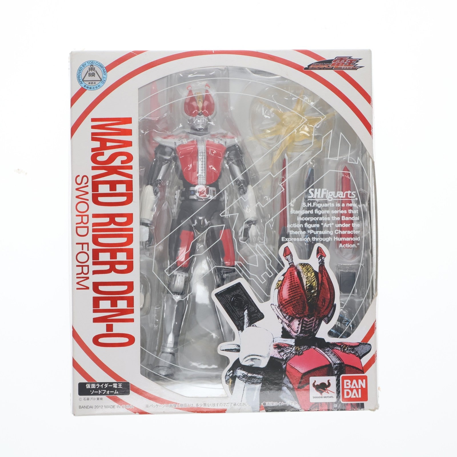 【中古即納】[FIG] S.H.Figuarts(フィギュアーツ) 仮面ライダー電王 ソードフォーム 完成品 可動フィギュア バンダイ(20120728)