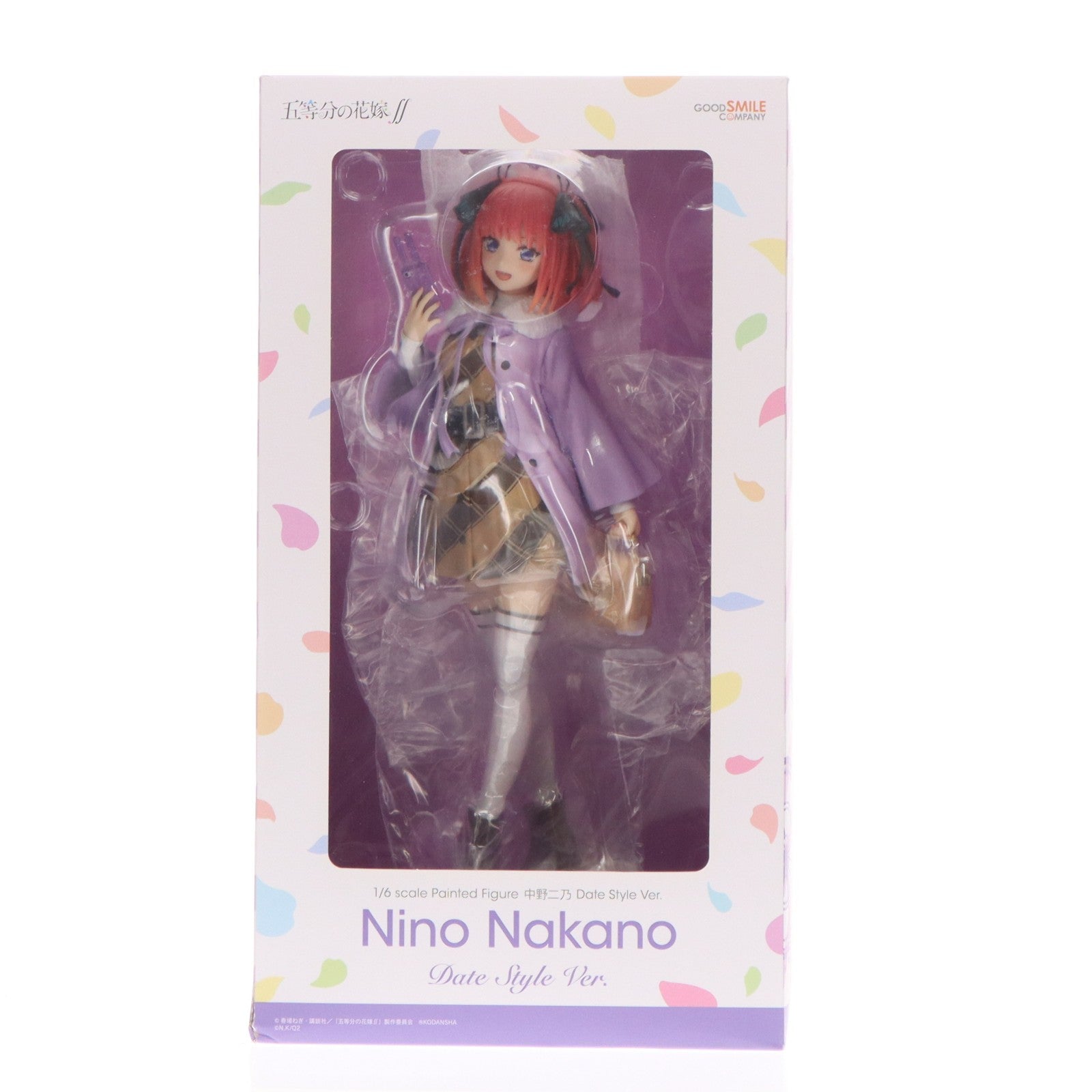 【中古即納】[FIG] 中野二乃(なかのにの) Date Style Ver. 五等分の花嫁∬ 1/6 完成品 フィギュア グッドスマイルカンパニー(20230824)