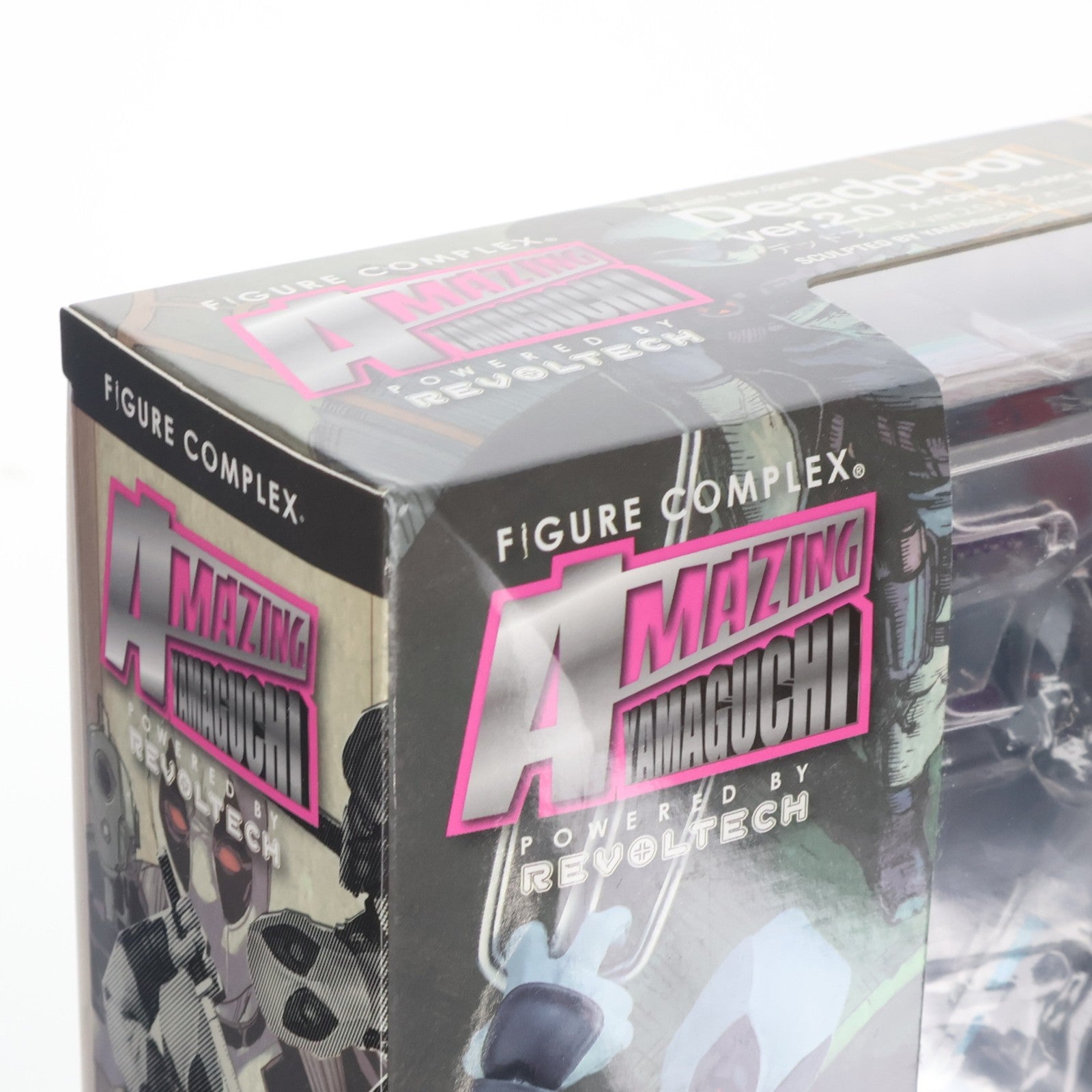【中古即納】[FIG] フィギュアコンプレックス アメイジングヤマグチ No.025EX Deadpool ver.2.0 X-FORCE color ver.(デッドプール ver.2.0 Xフォースカラー版) 完成品 可動フィギュア 海洋堂(20220305)
