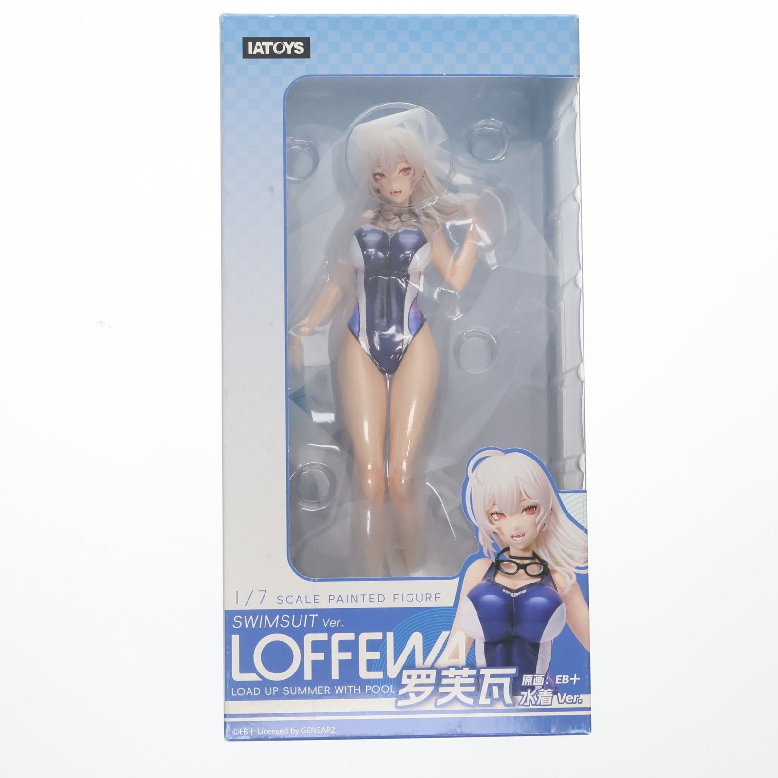 【中古即納】[FIG] 水着の子ロフェワ Illustrated by EB十 1/7 完成品 フィギュア IATOYS(20240331)