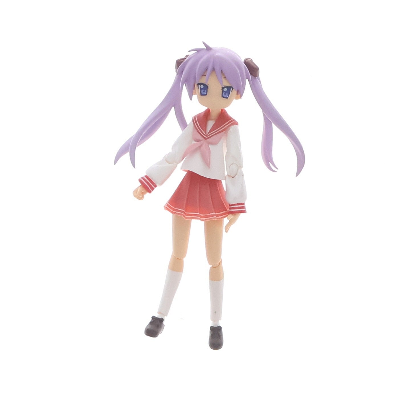 【中古即納】[FIG] figma(フィグマ) 013 柊かがみ(ひいらぎかがみ) 冬服ver. TVアニメ らき☆すた 完成品 可動フィギュア マックスファクトリー(20080913)