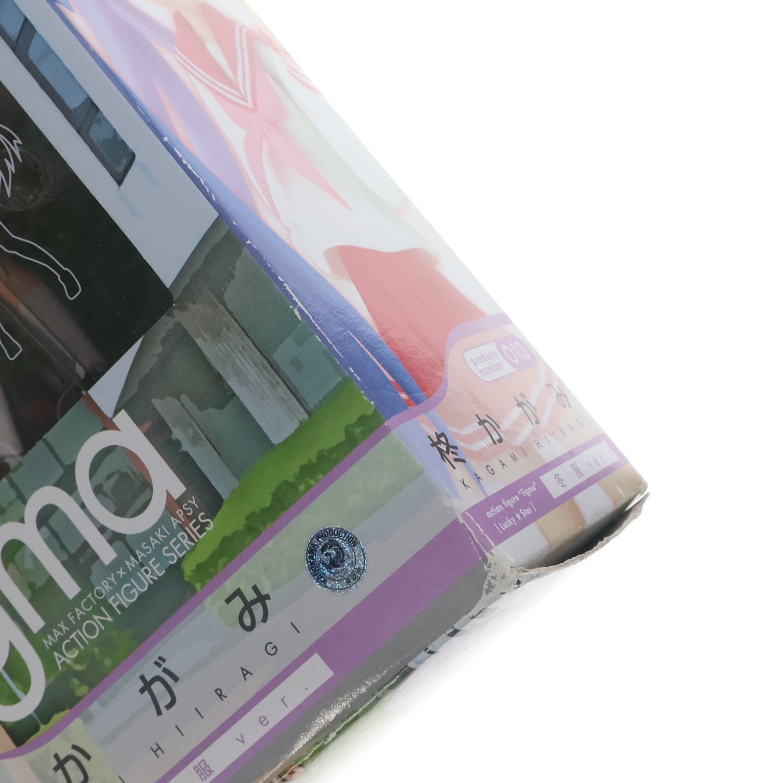【中古即納】[FIG] figma(フィグマ) 013 柊かがみ(ひいらぎかがみ) 冬服ver. TVアニメ らき☆すた 完成品 可動フィギュア マックスファクトリー(20080913)