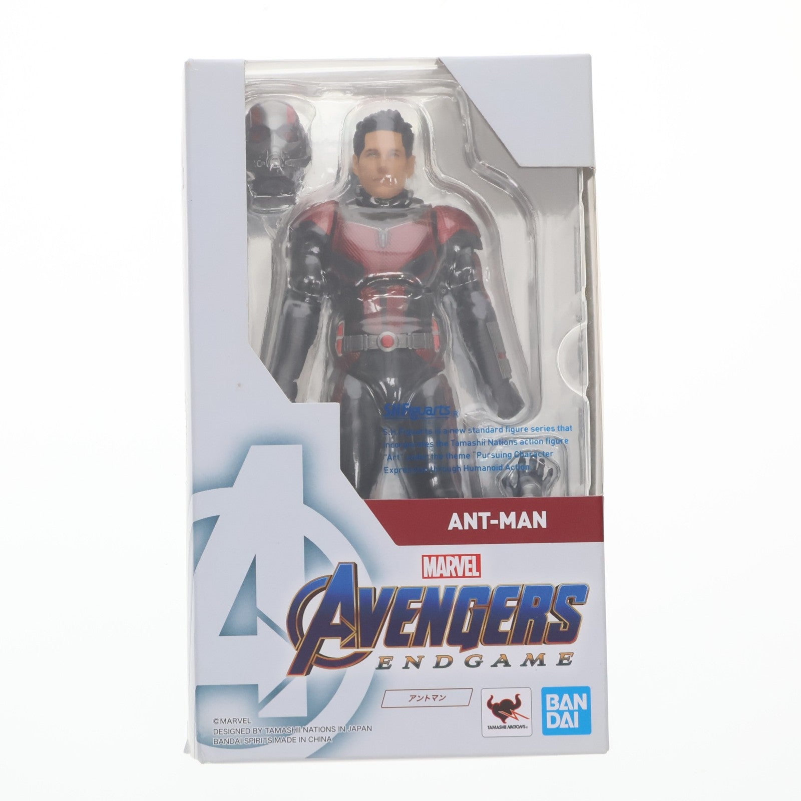 【中古即納】[FIG] S.H.Figuarts(フィギュアーツ) アントマン(アベンジャーズ/エンドゲーム) 完成品 可動フィギュア バンダイスピリッツ(20190426)
