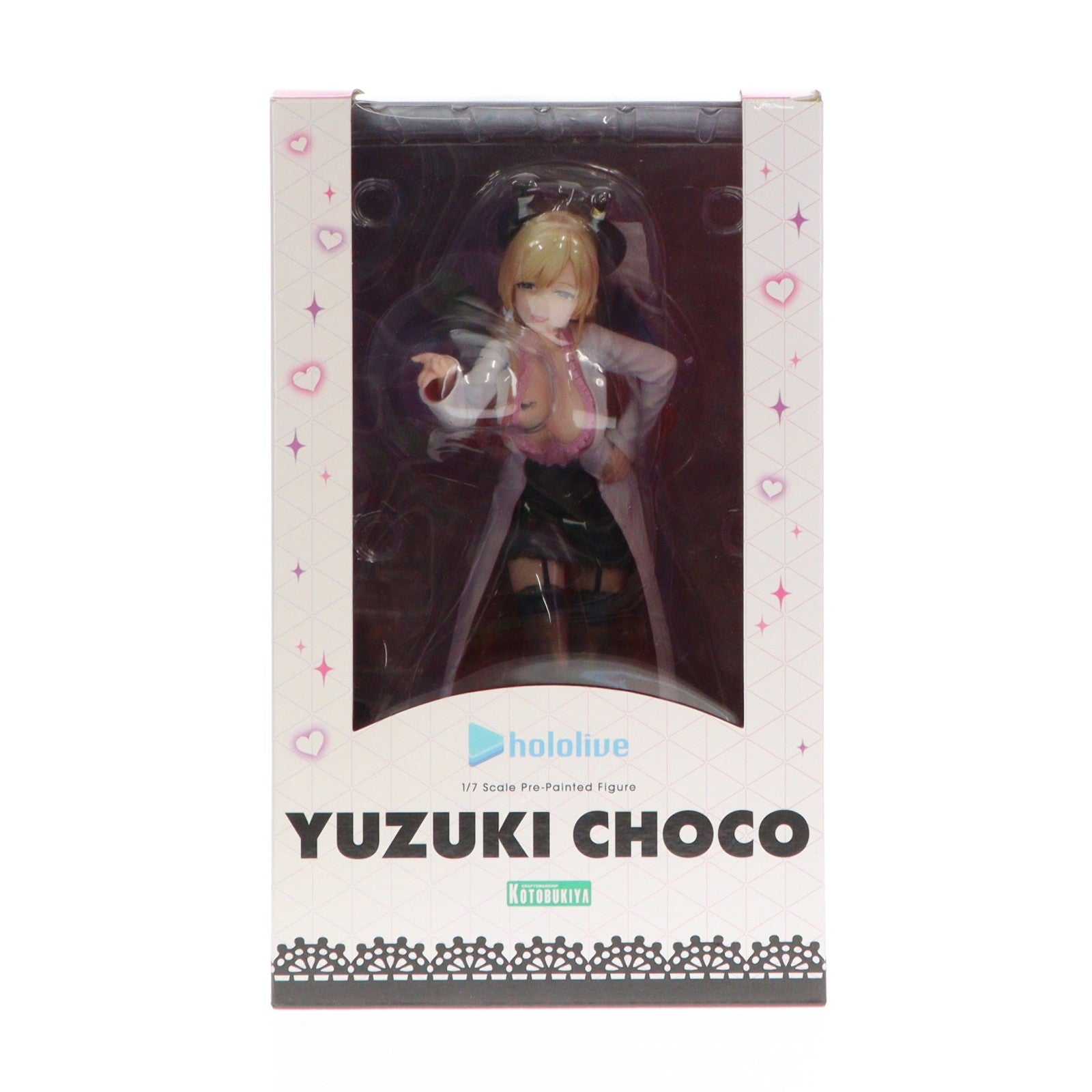 【中古即納】[FIG] コトブキヤショップ限定特典付属 癒月ちょこ(ゆづきちょこ) ホロライブプロダクション 1/7 完成品 フィギュア(PV055) コトブキヤ(20230630)