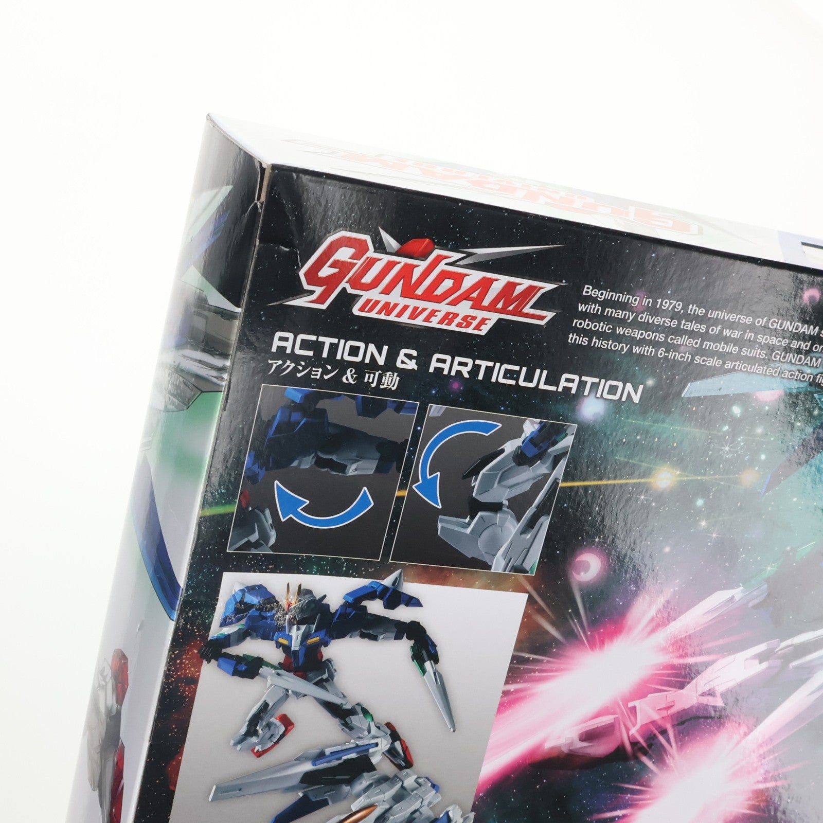 【中古即納】[FIG] GUNDAM UNIVERSE(ガンダムユニバース) GN-0000+GNR-010 00 RAISER(ダブルオーライザー) 機動戦士ガンダム00(ダブルオー) 完成品 可動フィギュア バンダイスピリッツ(20220923)