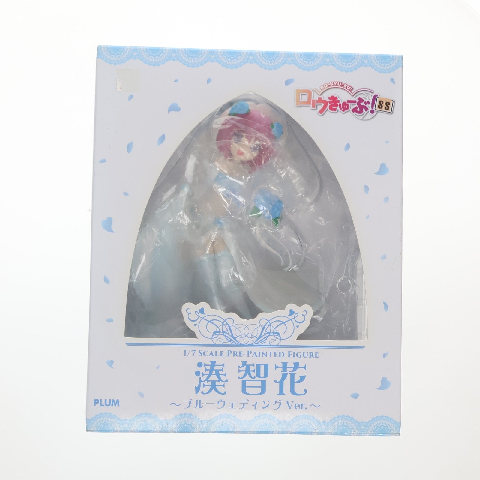 【中古即納】[FIG] 湊智花～ブルーウェディングVer.～(みなとともか) ロウきゅーぶ!SS 1/7完成品 フィギュア(PF064) PLUM(プラム)(20170131)