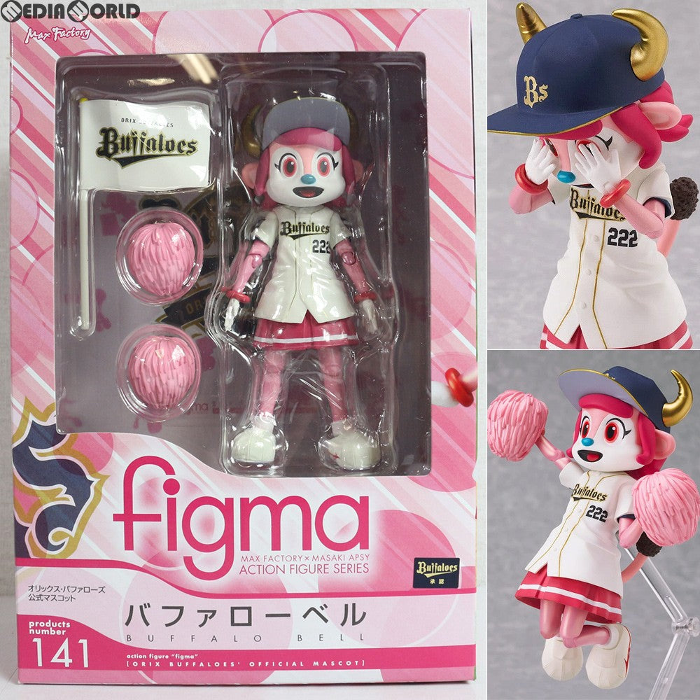 【中古即納】[FIG] figma(フィグマ) 141 バファローベル オリックス・バファローズ 公式マスコット 完成品 可動フィギュア マックスファクトリー(20120826)