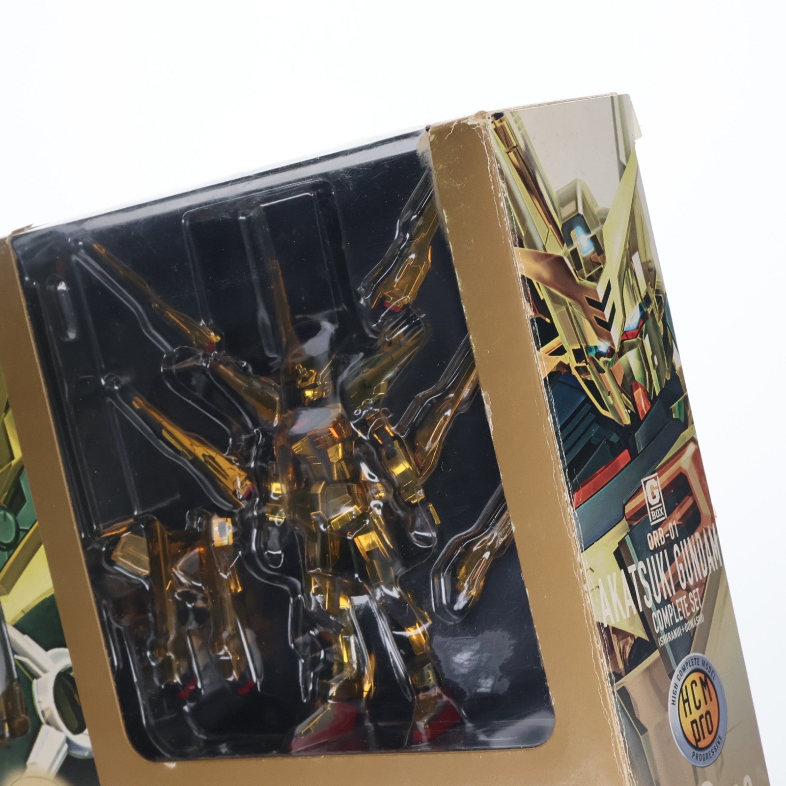 【中古即納】[FIG] HCM-Pro 42-00 ORB-01 アカツキガンダム コンプリートセット 機動戦士ガンダムSEED DESTINY(シード デスティニー) 1/200 完成品 可動フィギュア バンダイ(20070720)