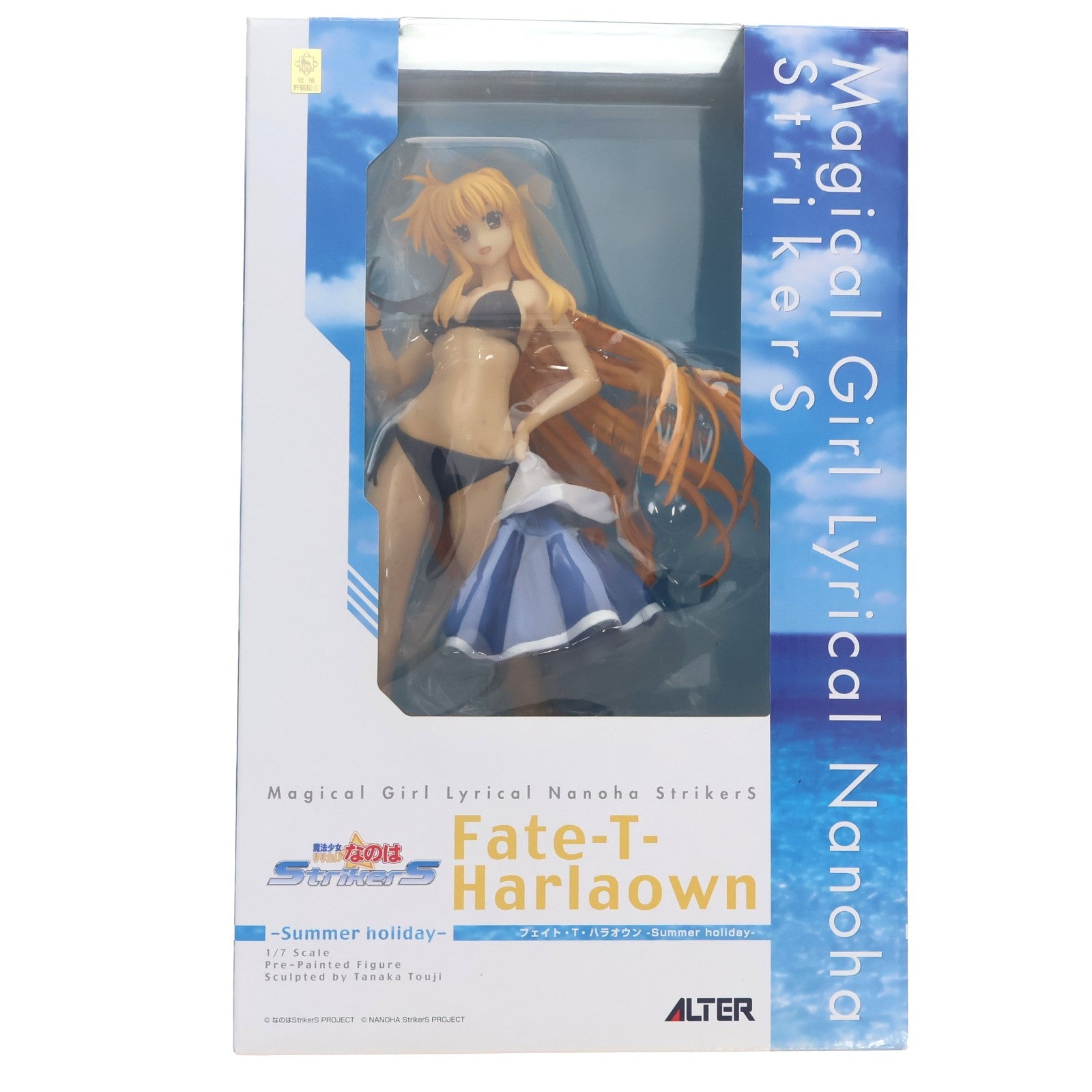 【中古即納】[FIG] フェイト・T・ハラオウン -Summer holiday- 魔法少女リリカルなのはStrikerS(ストライカーズ) 1/7 完成品 フィギュア アルター(20120909)