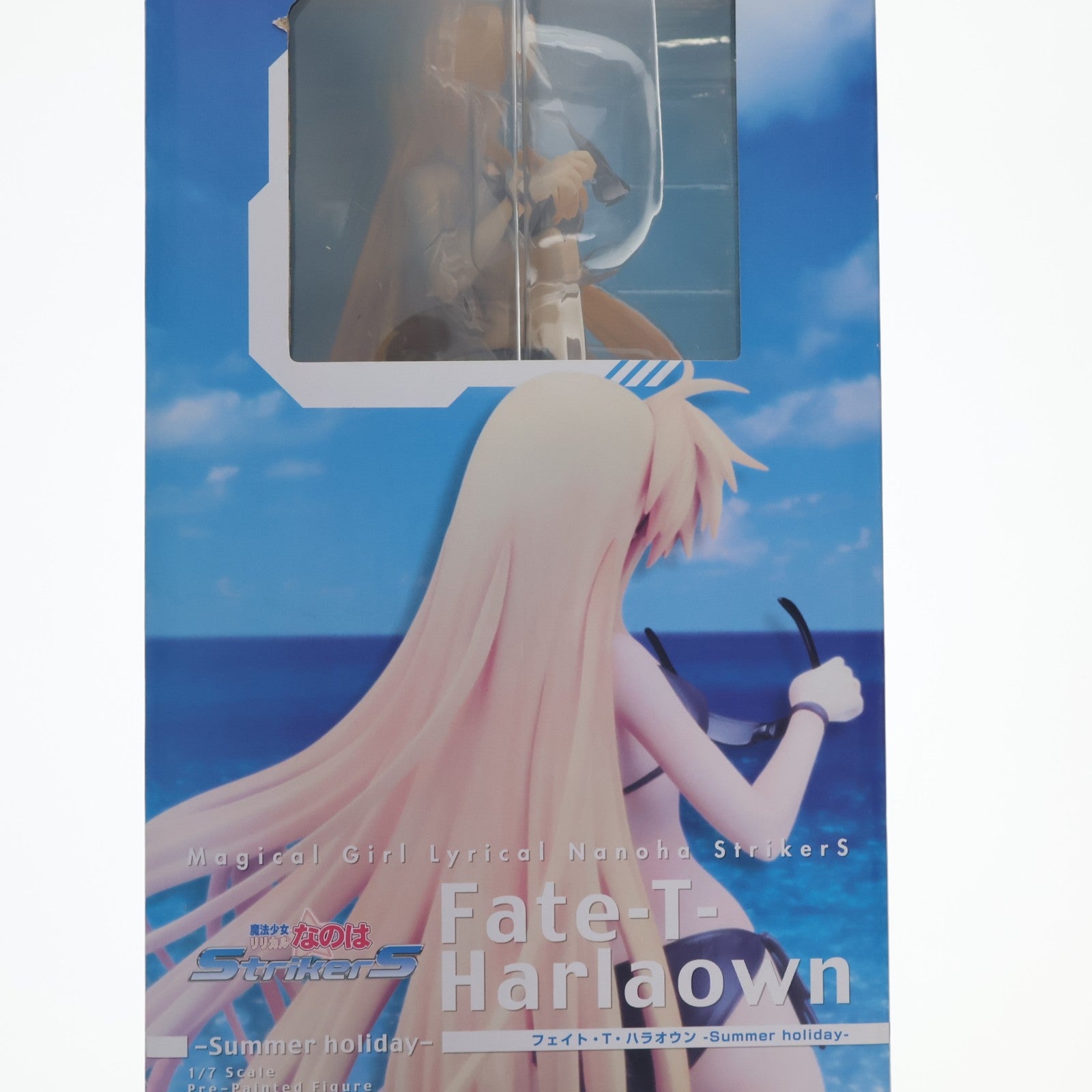 【中古即納】[FIG] フェイト・T・ハラオウン -Summer holiday- 魔法少女リリカルなのはStrikerS(ストライカーズ) 1/7 完成品 フィギュア アルター(20120909)