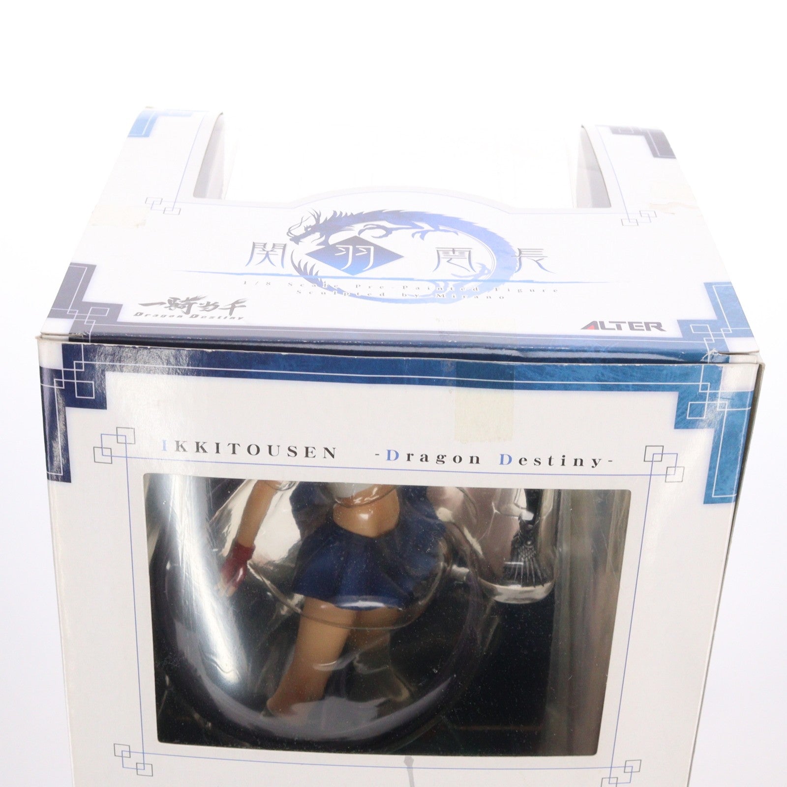 【中古即納】[FIG] 関羽雲長(かんううんちょう) 一騎当千 Dragon Destiny(ドラゴンディスティニー) 1/8 完成品 フィギュア アルター(20100403)