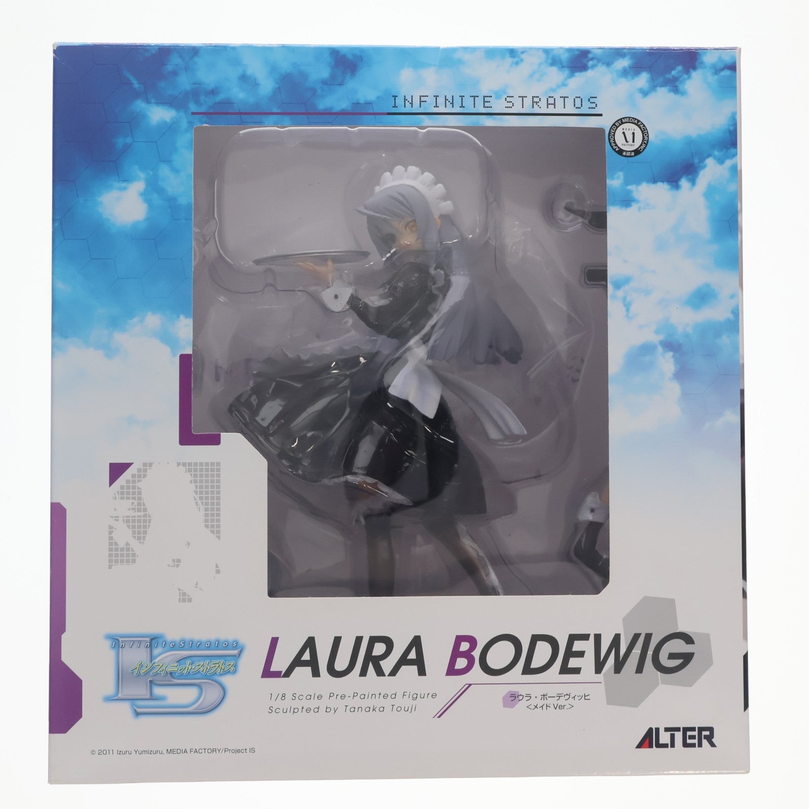 【中古即納】[FIG] ラウラ・ボーデヴィッヒ メイドVer. IS インフィニット・ストラトス 1/8 完成品 フィギュア アルター(20130530)