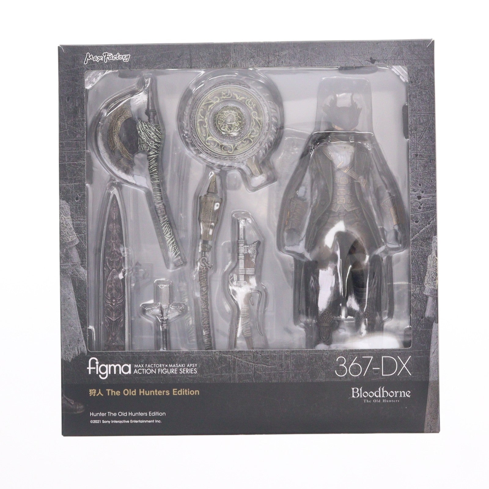 【中古即納】[FIG] figma(フィグマ) 367-DX 狩人(かりうど) The Old Hunters Edition Bloodborne The Old Hunters(ブラッドボーン ジ オールド ハンターズ) 完成品 可動フィギュア マックスファクトリー(20221030)
