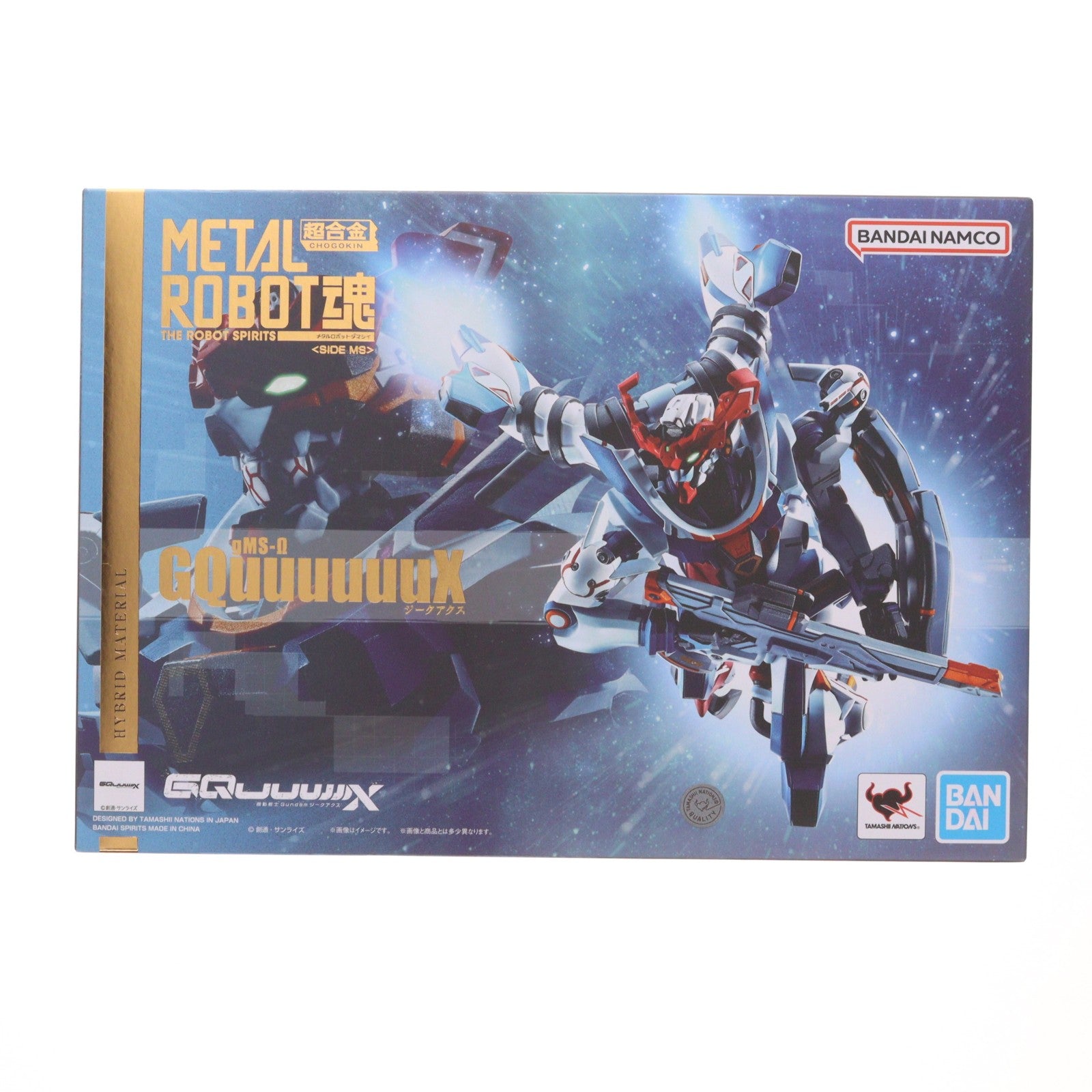 【中古即納】[FIG] METAL ROBOT魂(SIDE MS) GQuuuuuuX(ジークアクス) 機動戦士Gundam GQuuuuuuX(ガンダム ジークアクス) 完成品 可動フィギュア バンダイスピリッツ(20250830)