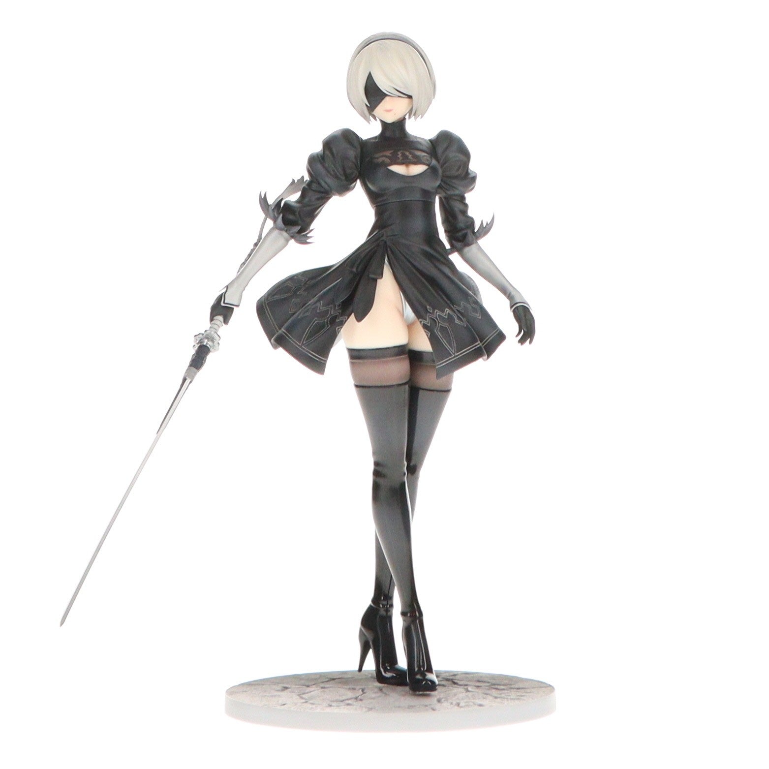 【中古即納】[FIG] 2B(ヨルハ二号B型) NieR:Automata(ニーア オートマタ) Ver1.1a 1/7 完成品 フィギュア グッドスマイルカンパニー(20250629)