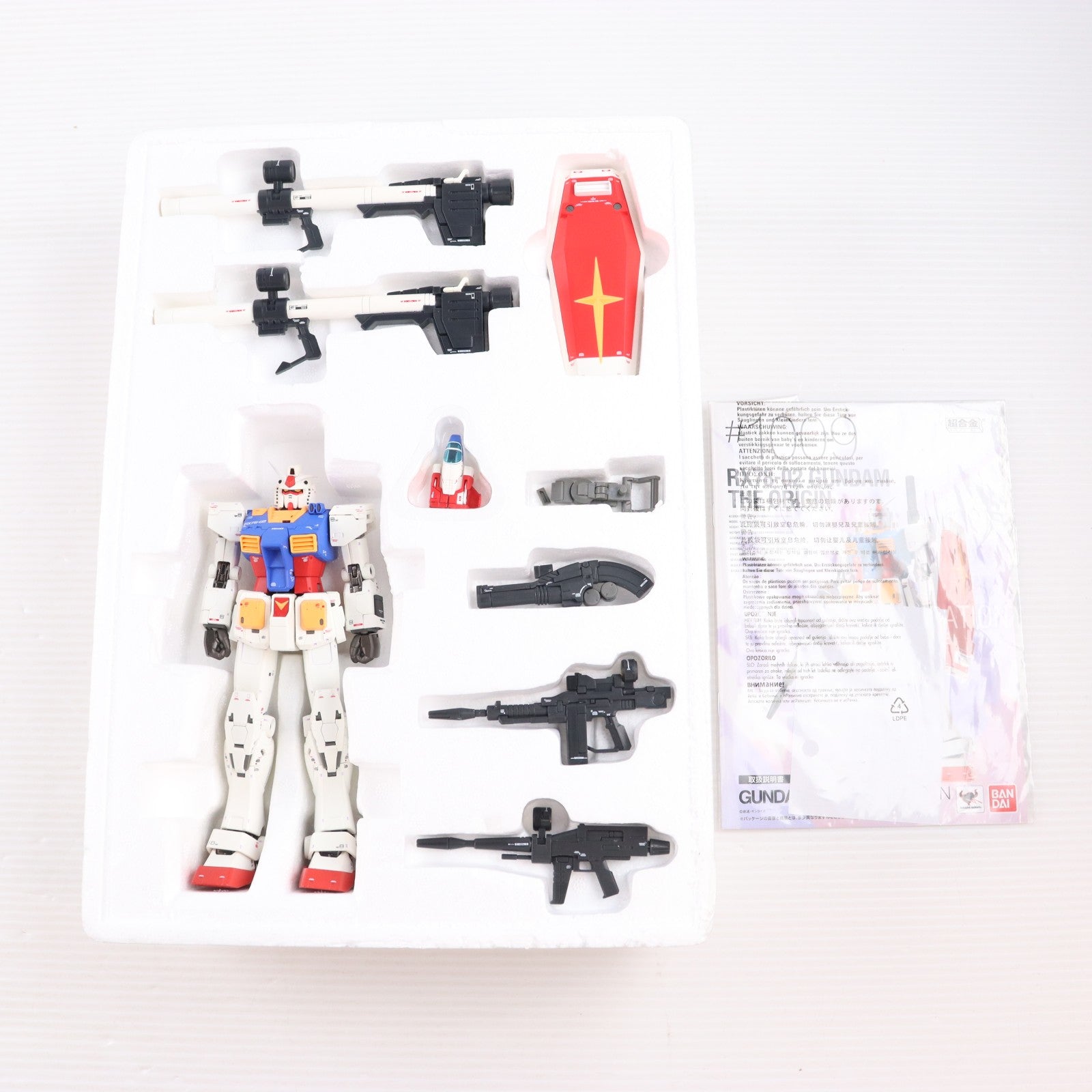 【中古即納】[FIG] (再販) GUNDAM FIX FIGURATION METAL COMPOSITE RX78-02 ガンダム THE ORIGIN(Re:PACKAGE)(ジ・オリジン) 完成品 可動フィギュア バンダイ(20170224)