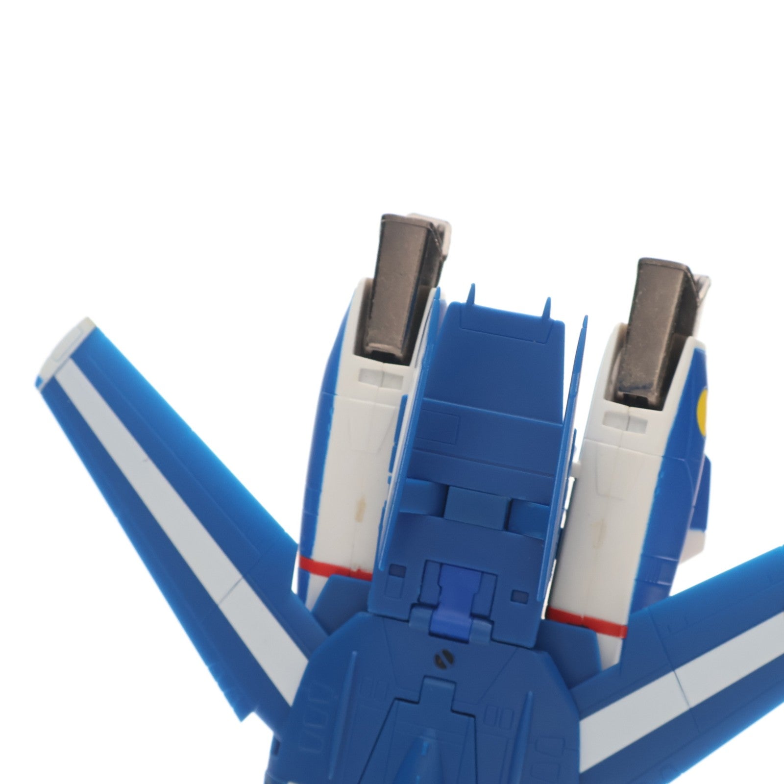【中古即納】[FIG] 魂ウェブ限定 VF HI-METAL VF-1J バルキリー(マクシミリアン・ジーナス機) 超時空要塞マクロス 完成品 可動フィギュア バンダイ(20100918)
