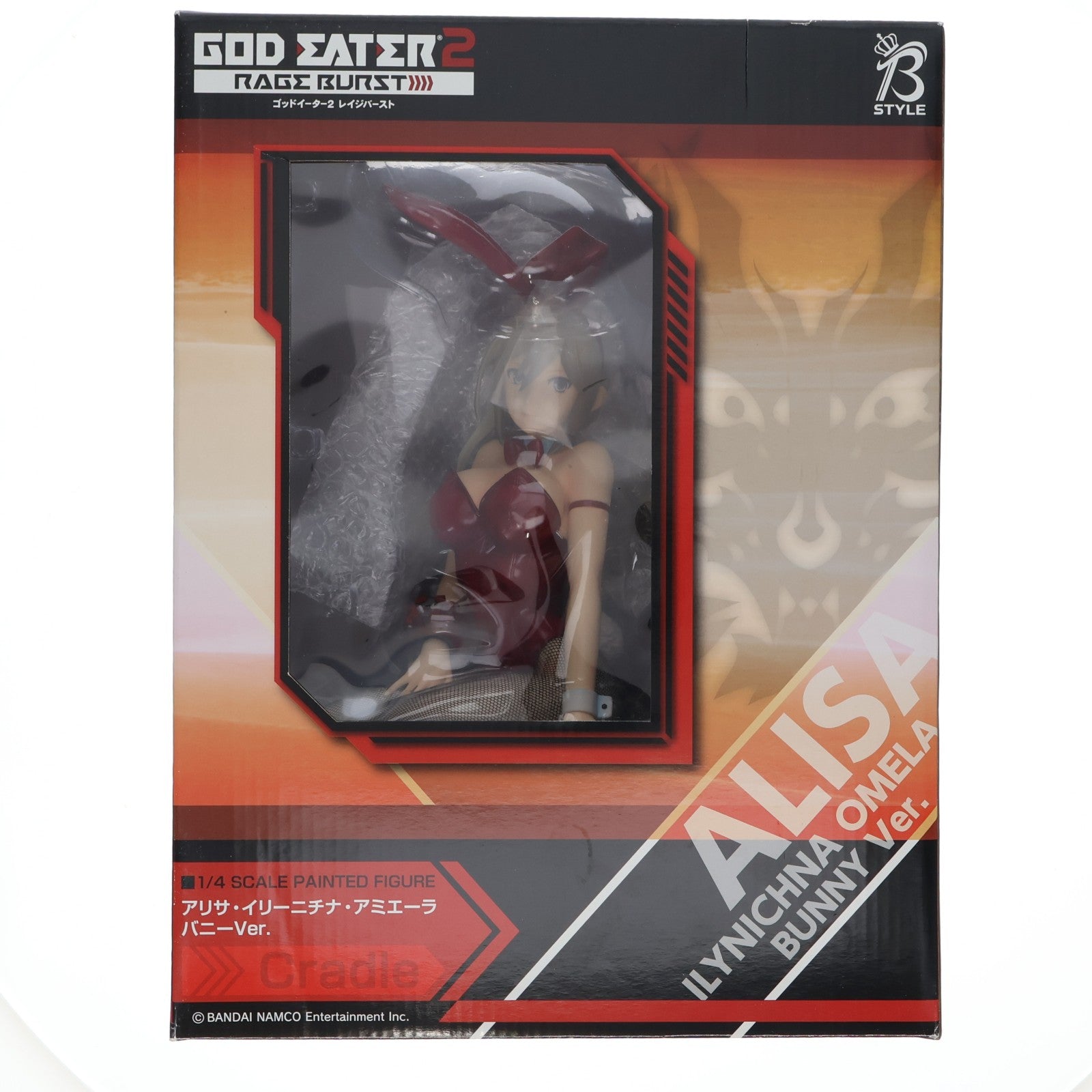 【中古即納】[FIG] B-style アリサ・イリーニチナ・アミエーラ バニーVer. ゴッドイーター2 レイジバースト 1/4完成品 フィギュア FREEing(フリーイング)(20170611)