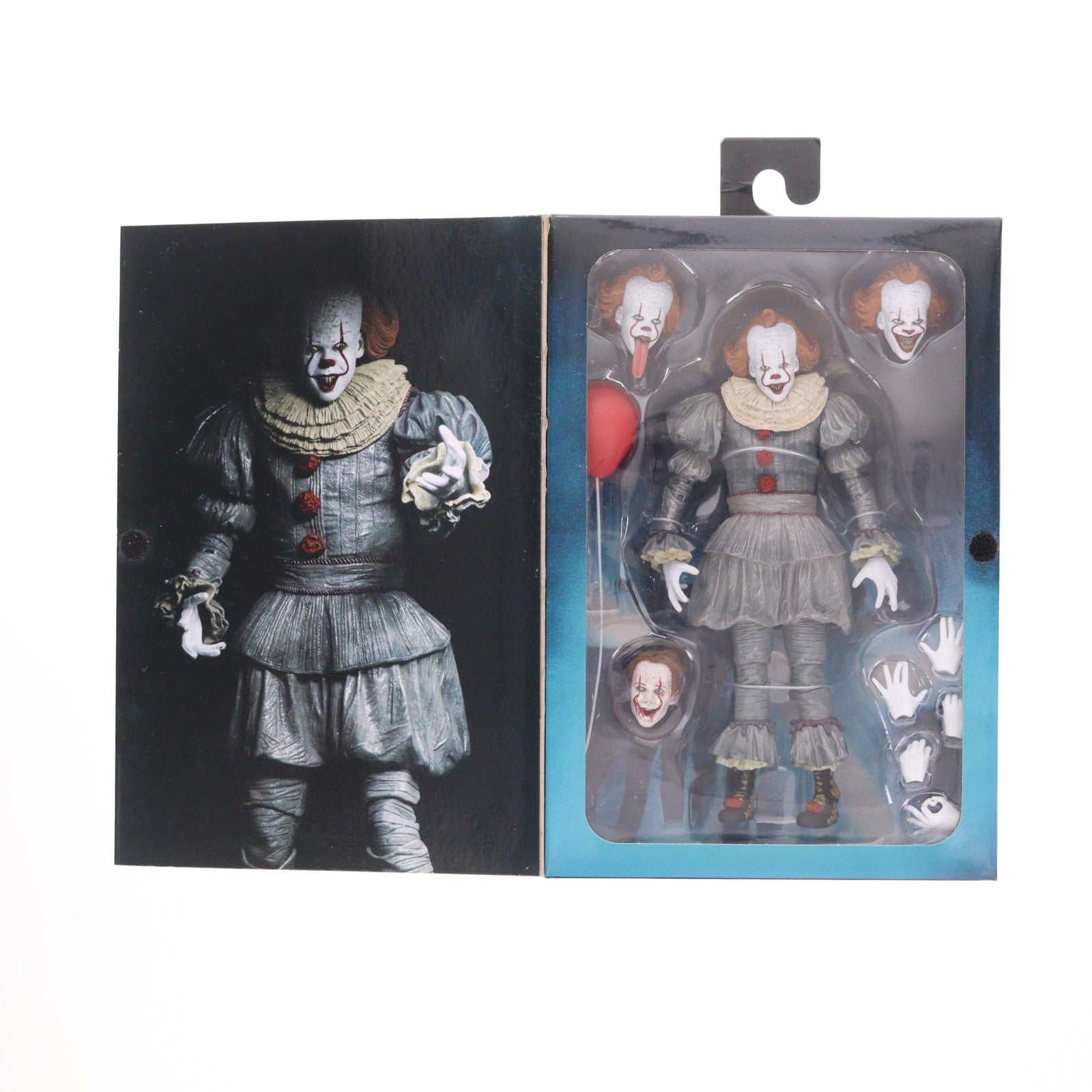 【中古即納】[FIG] アルティメット 7インチ アクションフィギュア ペニーワイズ IT/イット THE END それが見えたら、終わり。 完成品 可動フィギュア ネカ(20200630)