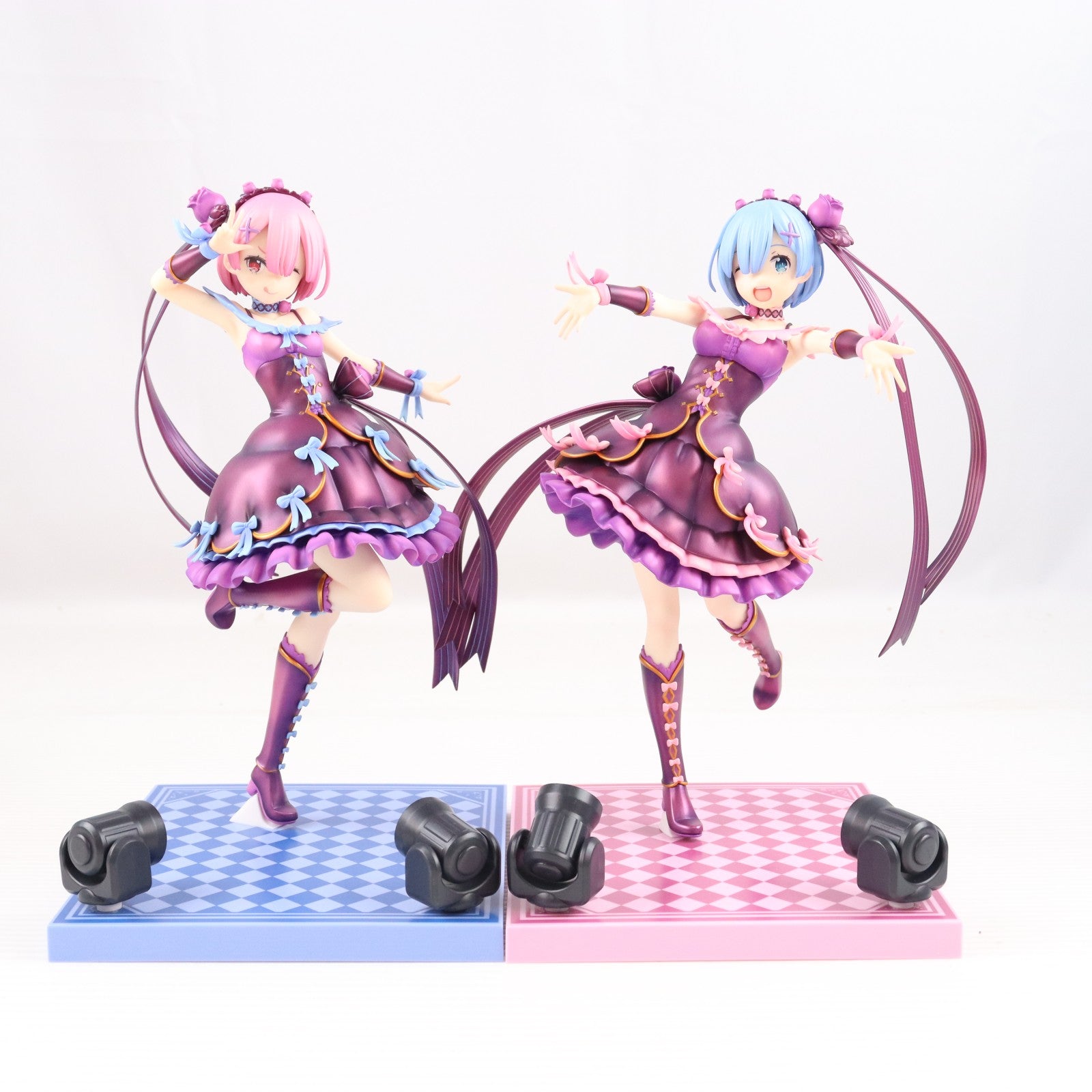 【中古即納】[FIG] KDcolle ラム&レム 生誕祭2021Ver. お祝いセット Re:ゼロから始める異世界生活 1/7 完成品 フィギュア KADOKAWA(カドカワ)(20230430)
