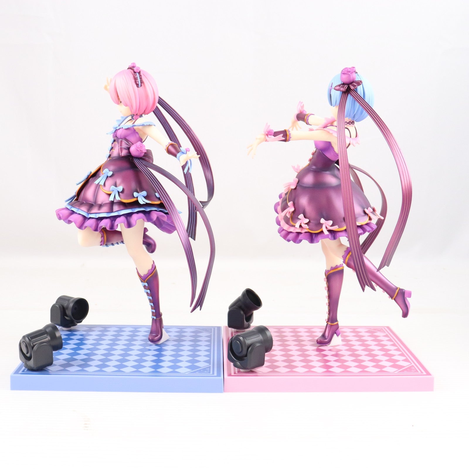 【中古即納】[FIG] KDcolle ラム&レム 生誕祭2021Ver. お祝いセット Re:ゼロから始める異世界生活 1/7 完成品 フィギュア KADOKAWA(カドカワ)(20230430)