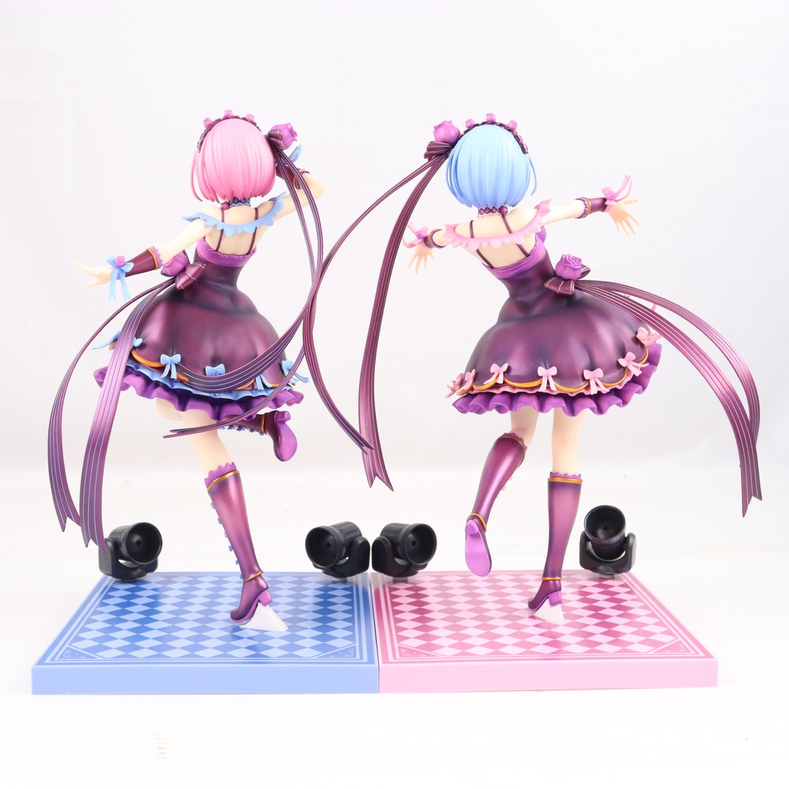 【中古即納】[FIG] KDcolle ラム&レム 生誕祭2021Ver. お祝いセット Re:ゼロから始める異世界生活 1/7 完成品 フィギュア KADOKAWA(カドカワ)(20230430)
