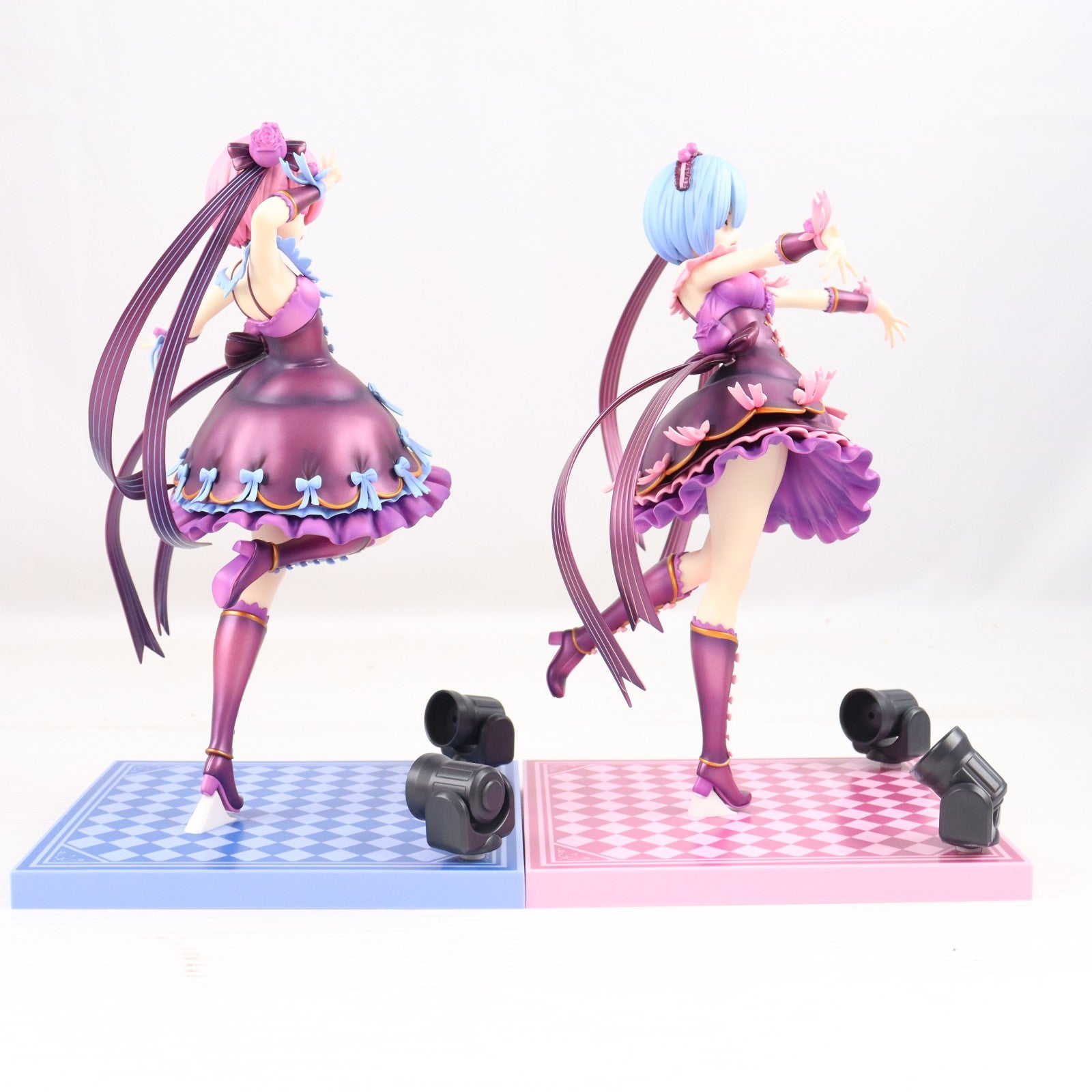 【中古即納】[FIG] KDcolle ラム&レム 生誕祭2021Ver. お祝いセット Re:ゼロから始める異世界生活 1/7 完成品 フィギュア KADOKAWA(カドカワ)(20230430)
