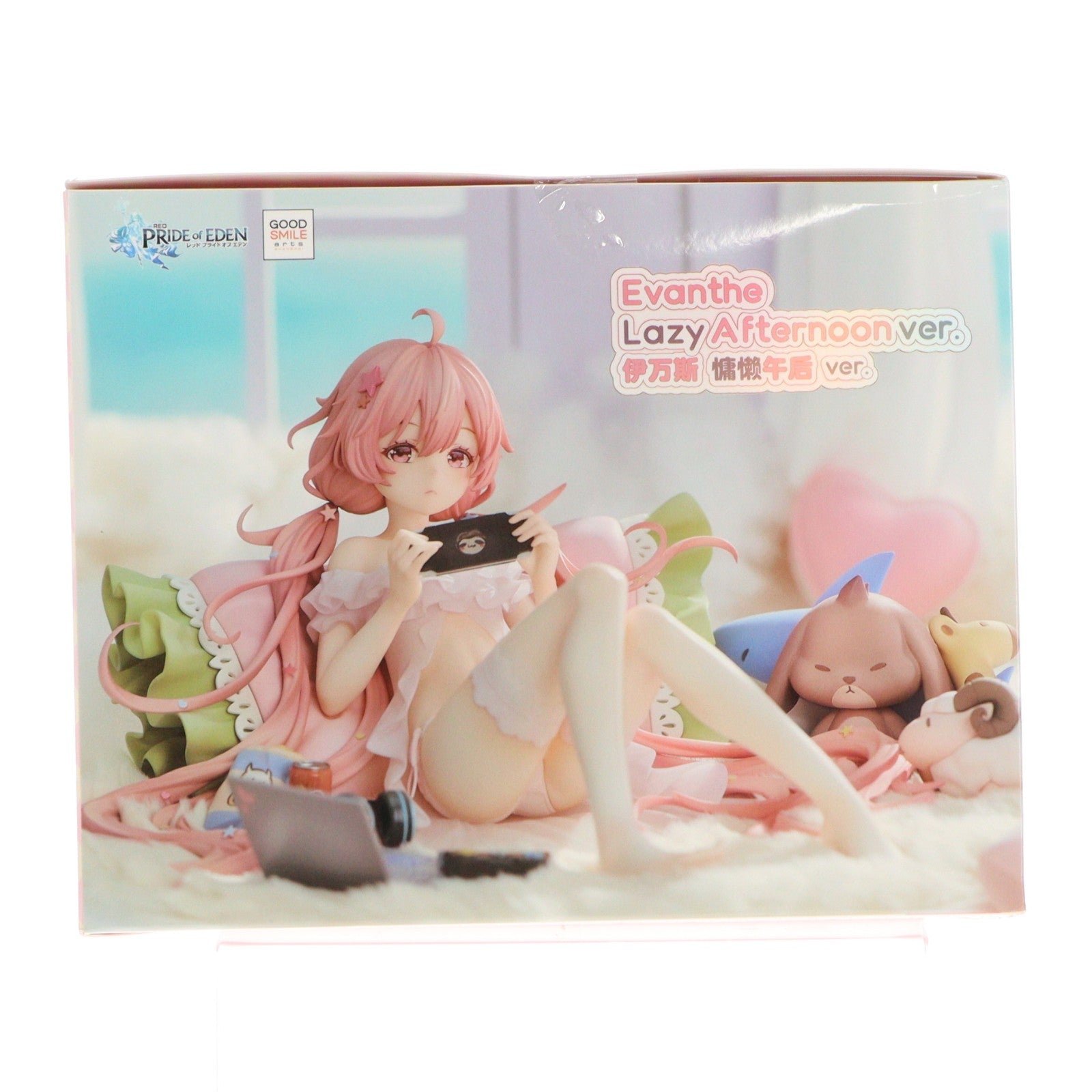 【中古即納】[FIG] エヴァンテ 午後のさぼりVer. レッド:プライドオブエデン 1/7 完成品 フィギュア グッドスマイルアーツ上海(20220806)