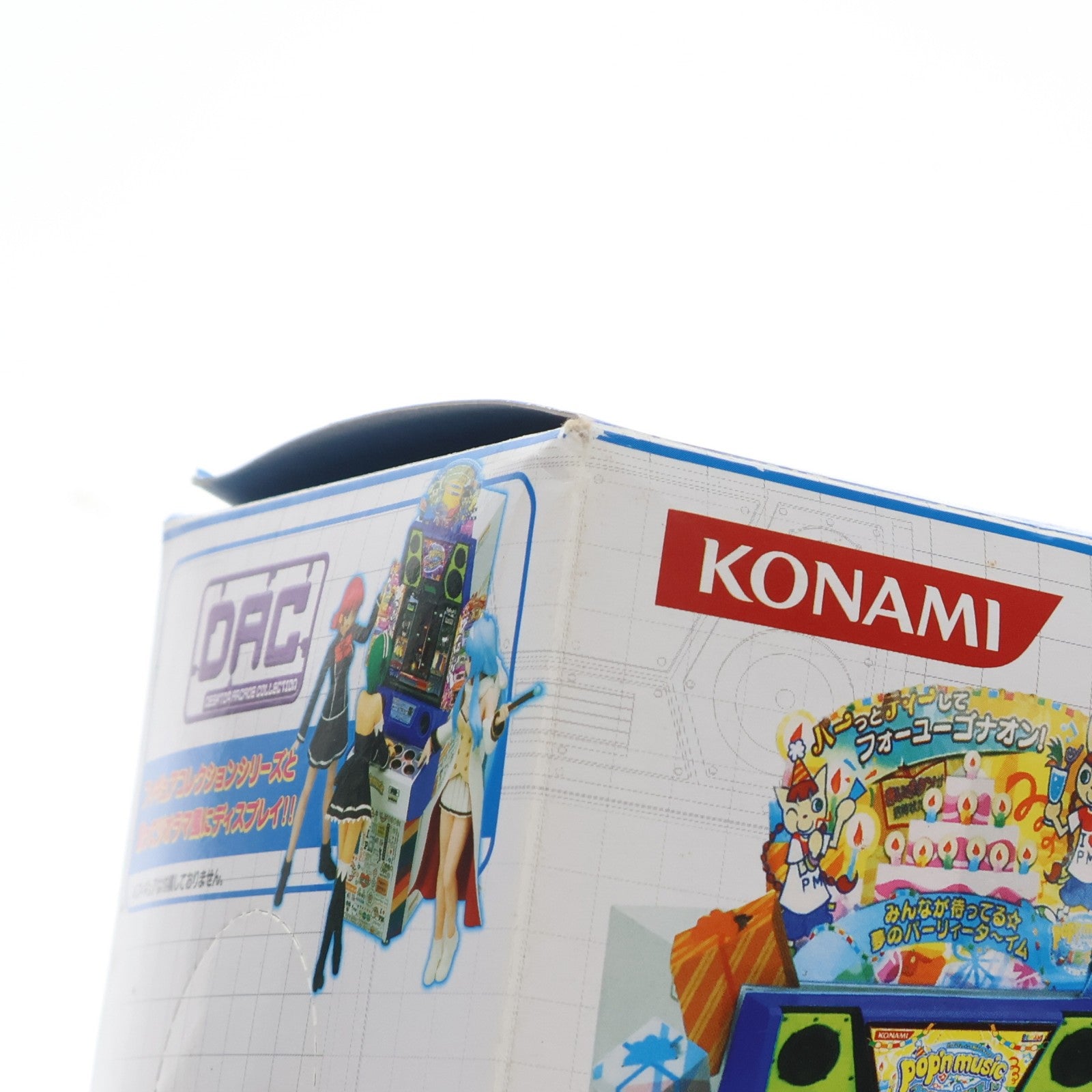 【中古即納】[FIG] 1/12 ポップンミュージック 17 THE MOVIE デスクトップアーケードコレクションVol.3 半完成組立品 フィギュア プライズ コナミ(20100310)