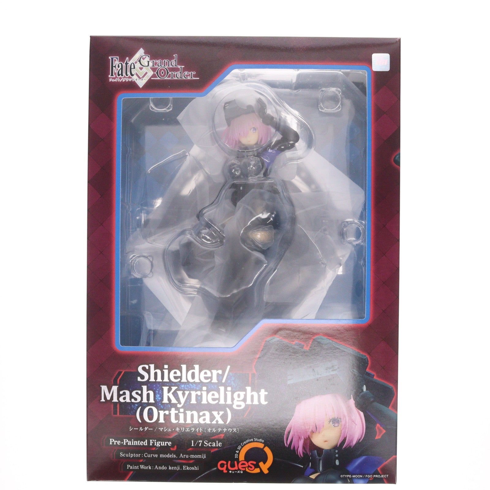 【中古即納】[FIG] シールダー/マシュ・キリエライト〔オルテナウス〕 Fate/Grand Order(フェイト/グランドオーダー) 1/7 完成品 フィギュア キューズQ(20220423)