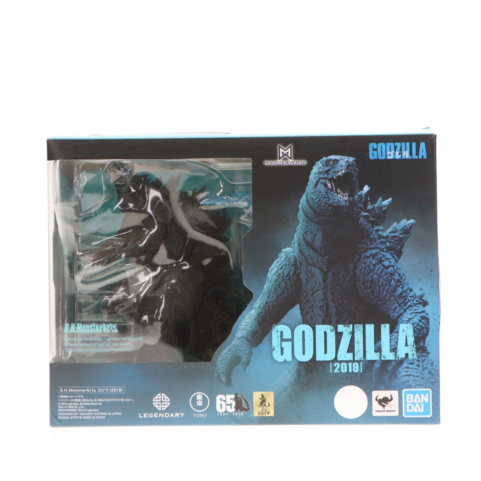 【中古即納】[FIG] S.H.MonsterArts(モンスターアーツ) ゴジラ(2019) ゴジラ キング・オブ・モンスターズ 完成品 可動フィギュア バンダイスピリッツ(20190531)