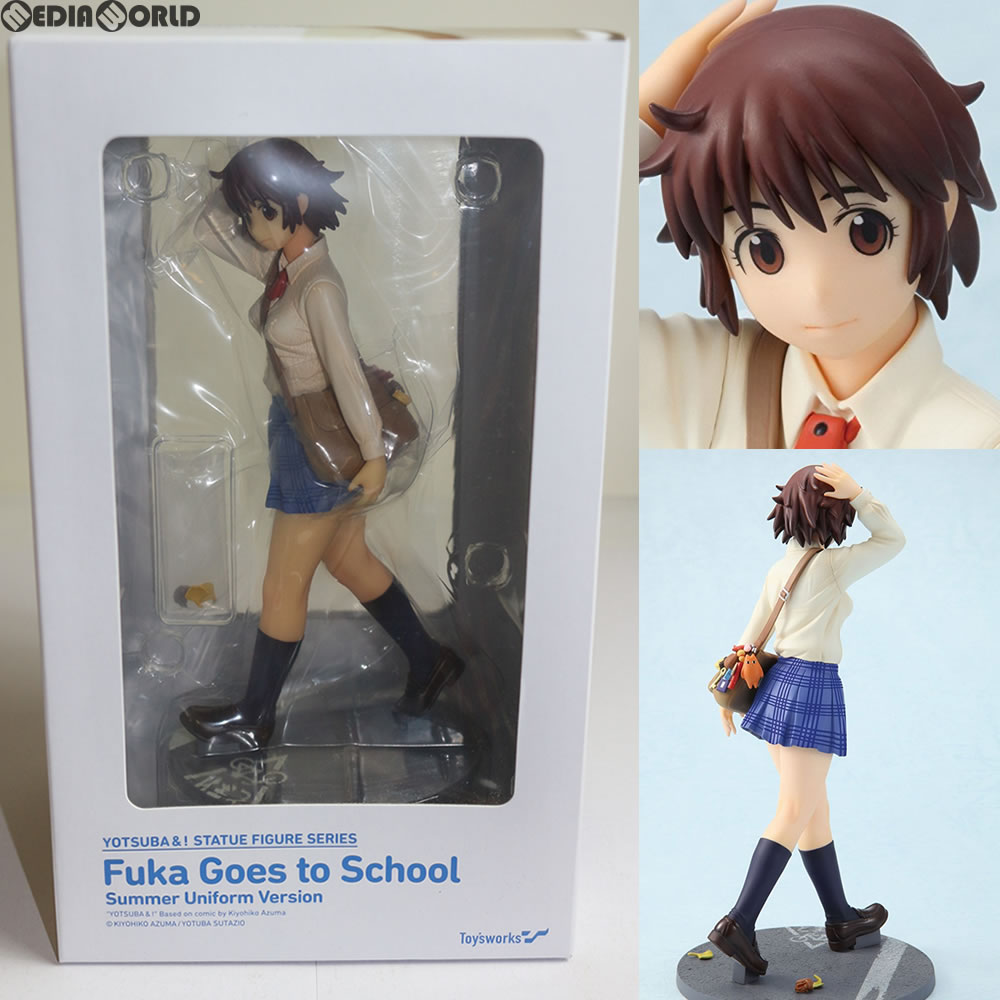 【中古即納】[FIG] (再販) 綾瀬風香(あやせふうか) 夏服Ver. よつばと! 1/8 完成品 フィギュア キャラアニ(トイズワークス)(20170331)