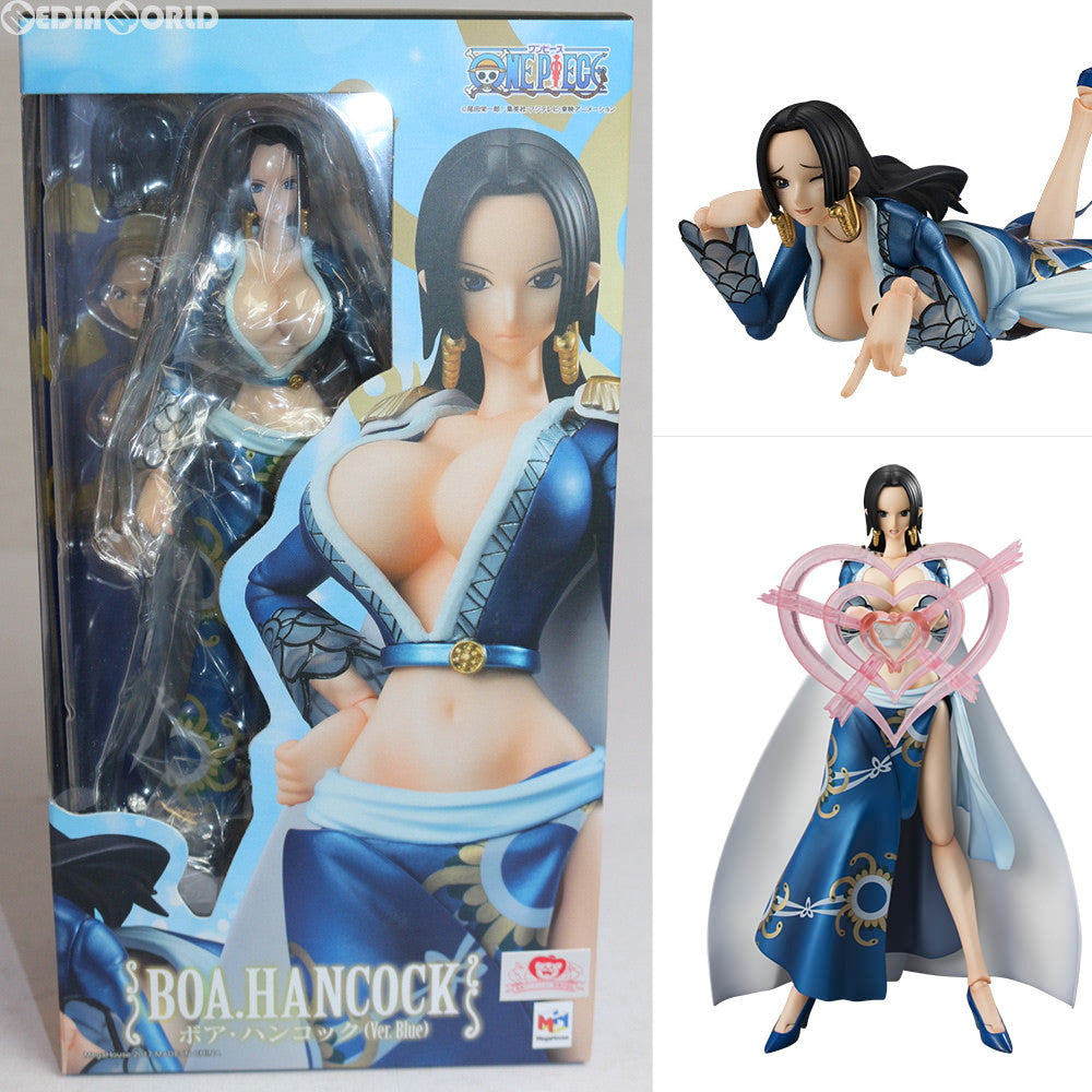 【中古即納】[FIG] 宮沢模型流通限定 ヴァリアブルアクションヒーローズ ボア・ハンコック(Ver.Blue) ONE PIECE(ワンピース) 完成品 可動フィギュア メガハウス(20170331)