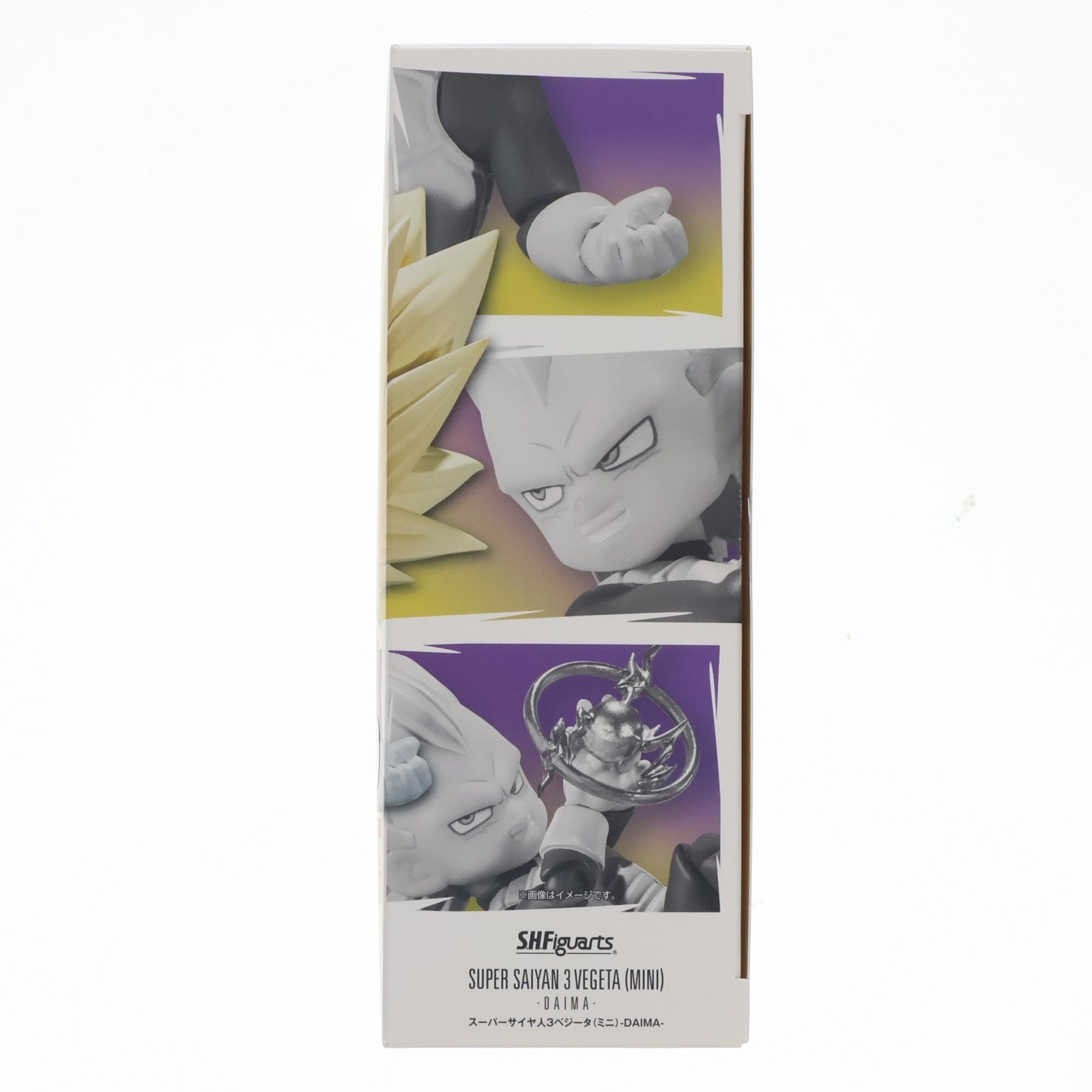 【中古即納】[FIG] 魂ウェブ商店限定 S.H.Figuarts(フィギュアーツ) スーパーサイヤ人3ベジータ(ミニ)-DAIMA- ドラゴンボールDAIMA(ダイマ) 完成品 可動フィギュア バンダイスピリッツ(20251024)