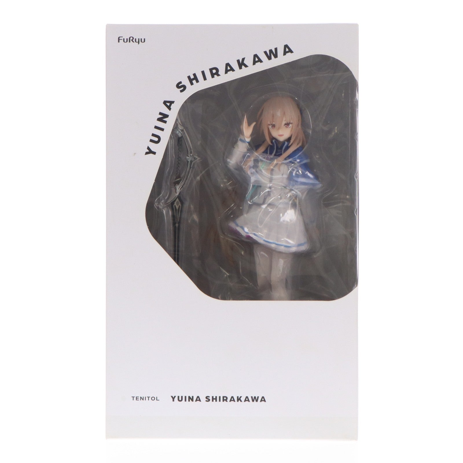 【中古即納】[FIG] TENITOL 白河ユイナ(しらかわゆいな) ヘブンバーンズレッド 完成品 フィギュア(AMU-TNL0067) フリュー(20240825)