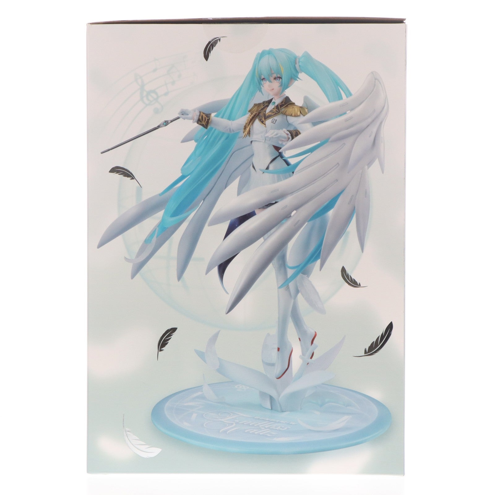 【中古即納】[FIG] Lucrea(ルクリア) 初音ミク×ウイングガンダムゼロ EW 機動戦士ガンダム45周年×初音ミク 新機動戦記ガンダムW(ウイング) 1/7 完成品 フィギュア プレミアムバンダイ&一部流通限定 メガハウス(20260626)