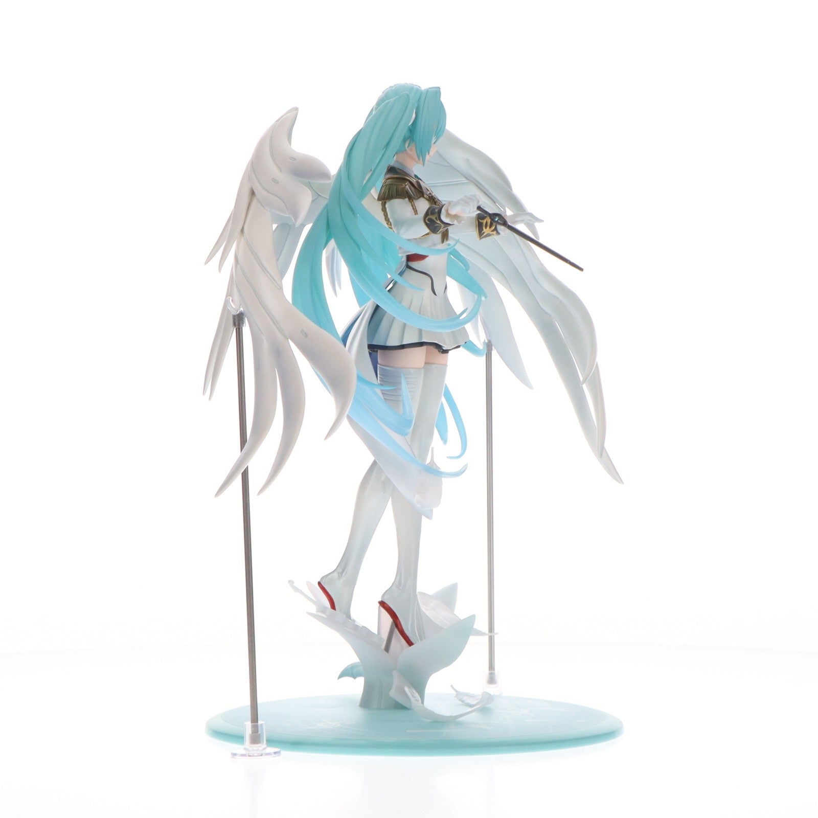 【中古即納】[FIG] Lucrea(ルクリア) 初音ミク×ウイングガンダムゼロ EW 機動戦士ガンダム45周年×初音ミク 新機動戦記ガンダムW(ウイング) 1/7 完成品 フィギュア プレミアムバンダイ&一部流通限定 メガハウス(20260626)
