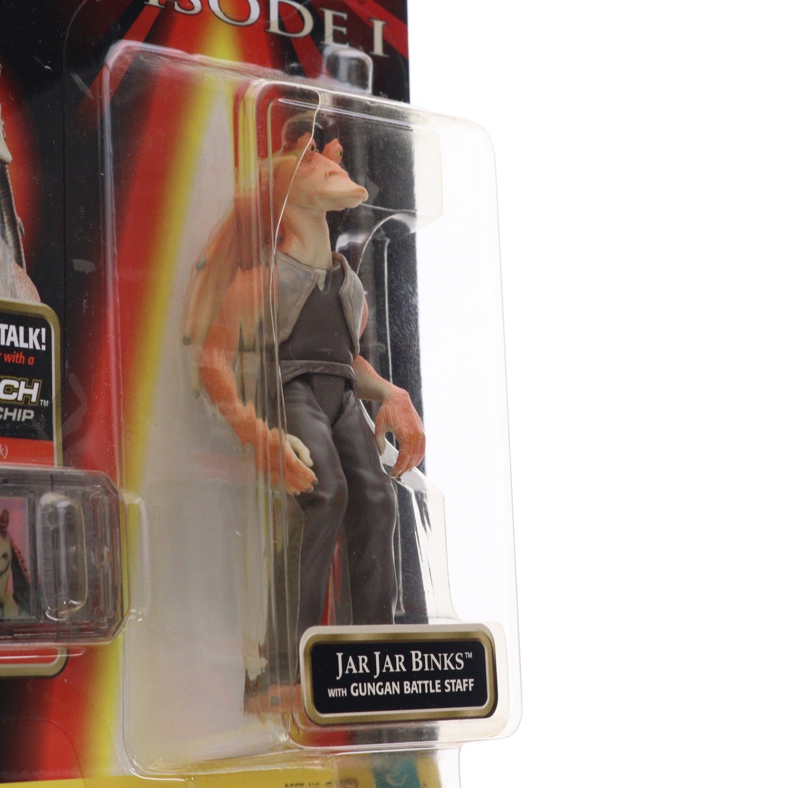 【中古即納】[FIG] コムテック ベーシックフィギュア ジャー・ジャー・ビンクス STAR WARS(スター・ウォーズ) エピソード1/ファントム・メナス 完成品 可動フィギュア ハズブロ/トミー(19991231)