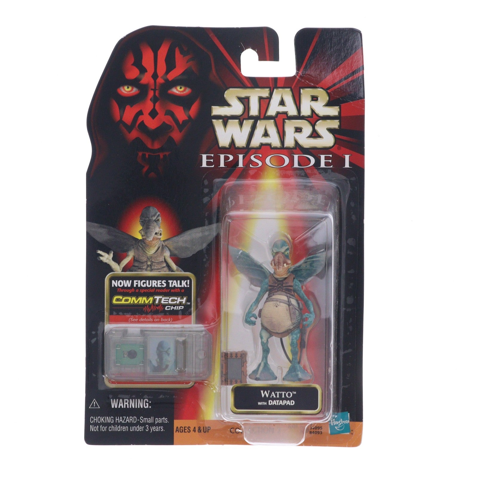 【中古即納】[FIG] コムテック ベーシックフィギュア ワトー STAR WARS(スター・ウォーズ) エピソード1/ファントム・メナス 完成品 可動フィギュア ハズブロ/トミー(19991231)