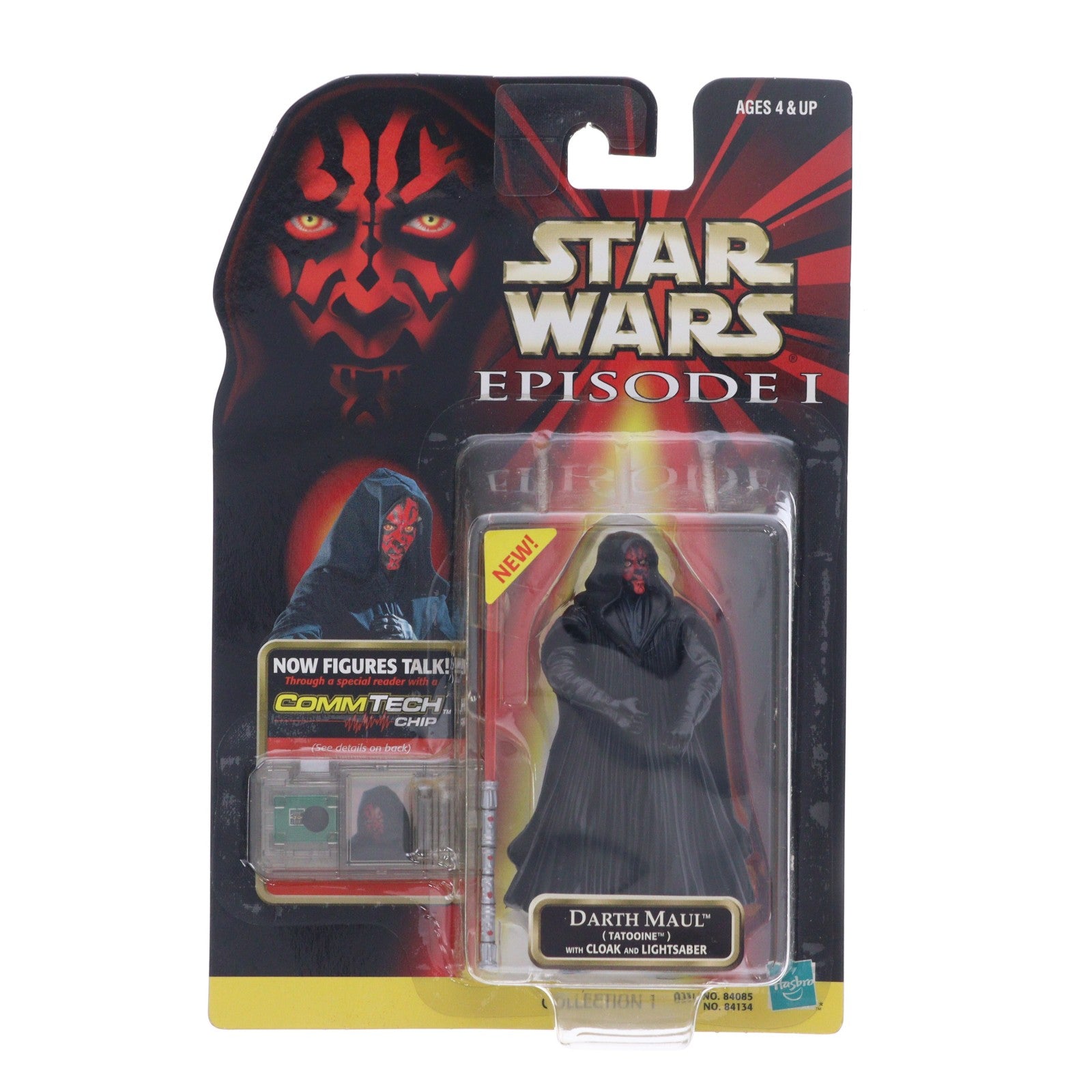 【中古即納】[FIG] コムテック ベーシックフィギュア ダース・モール タトゥイーン バージョン STAR WARS(スター・ウォーズ) エピソード1/ファントム・メナス 完成品 可動フィギュア(84134) トミー(19981231)