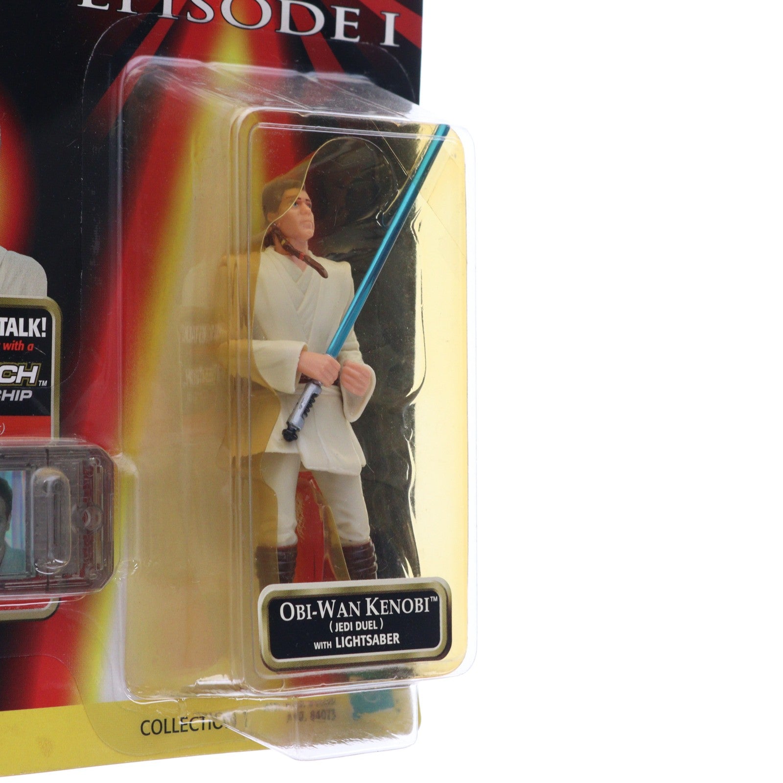 【中古即納】[FIG] コムテック ベーシックフィギュア オビ=ワン・ケノービ STAR WARS(スター・ウォーズ) エピソード1/ファントム・メナス 完成品 可動フィギュア(84073) トミー(19981231)
