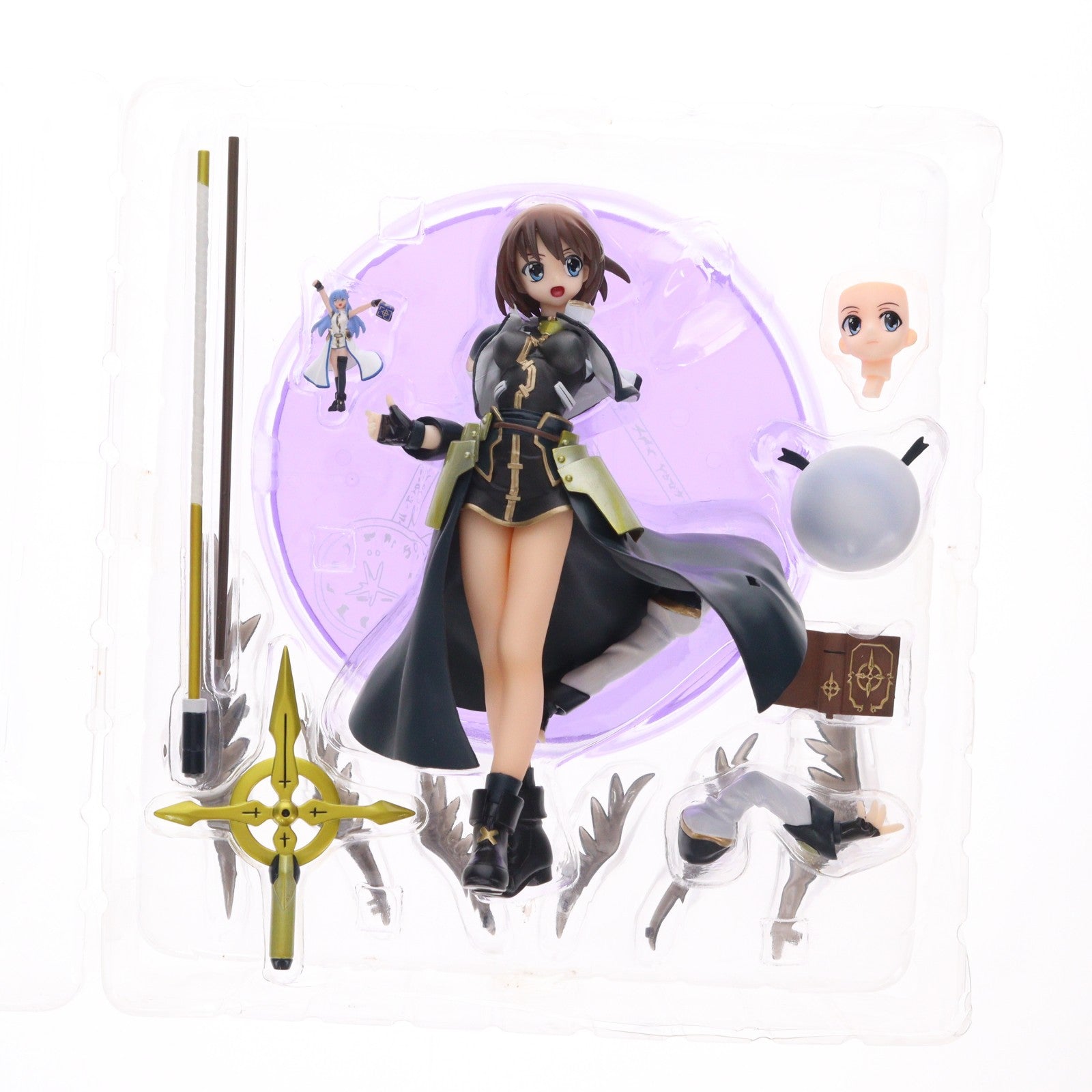 【中古即納】[FIG] モエコレPLUS No.10 八神はやて(やがみはやて) 騎士甲冑 魔法少女リリカルなのはStrikerS(ストライカーズ) 1/7 完成品 フィギュア ボークスショップ&ホビー天国ウェブ限定 ボークス(20090831)
