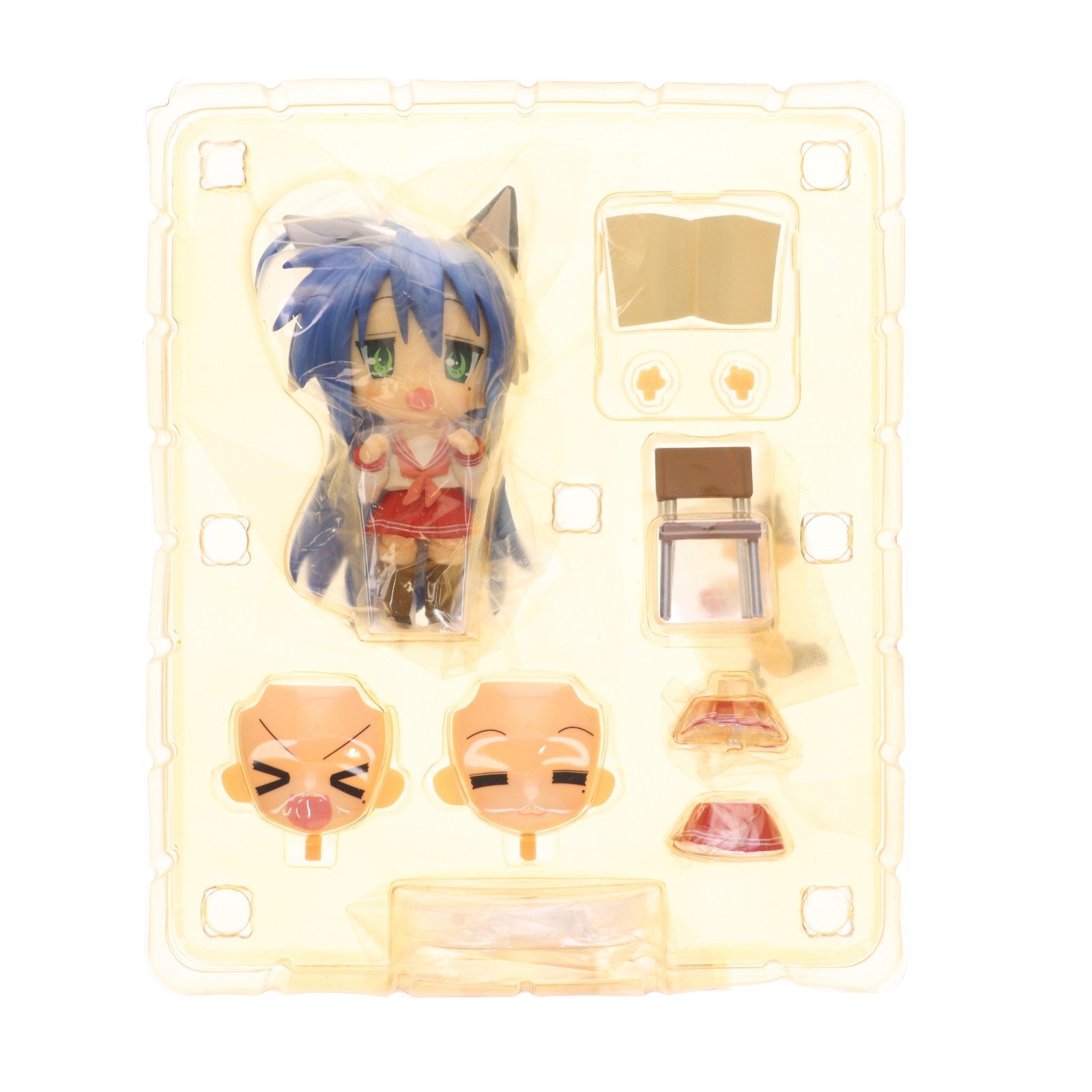 【中古即納】[FIG] 47CLUB限定 ねんどろいど 027d 泉こなた(いずみこなた) 埼玉新聞65周年記念Ver. らき☆すた 完成品 可動フィギュア 埼玉新聞社/グッドスマイルカンパニー(20100531)