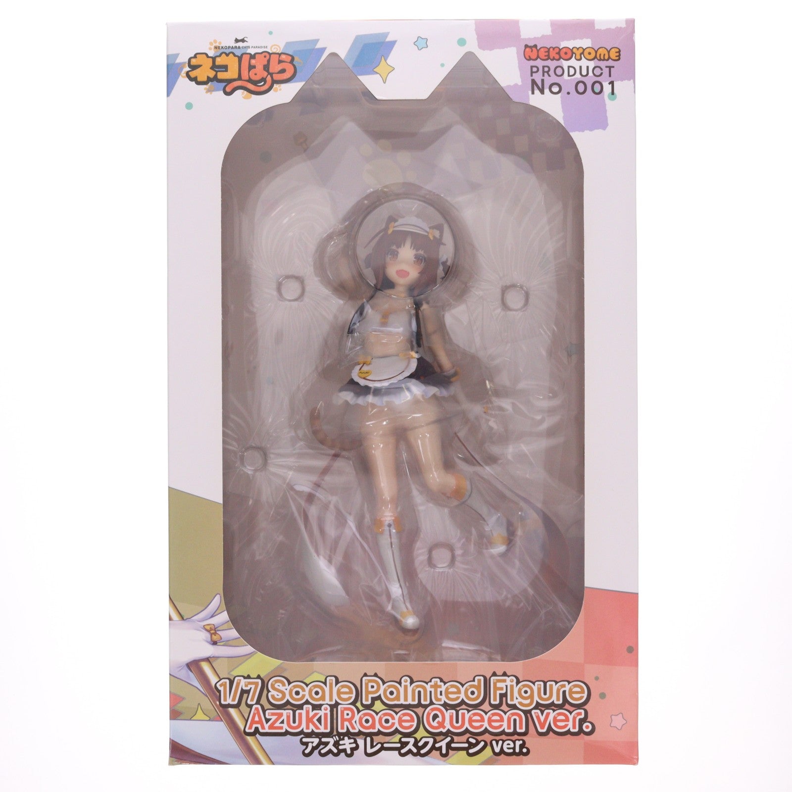 【中古即納】[FIG] アズキ レースクイーンver. ネコぱら 1/7 完成品 フィギュア NEKOYOME(ネコヨメ)(20211021)