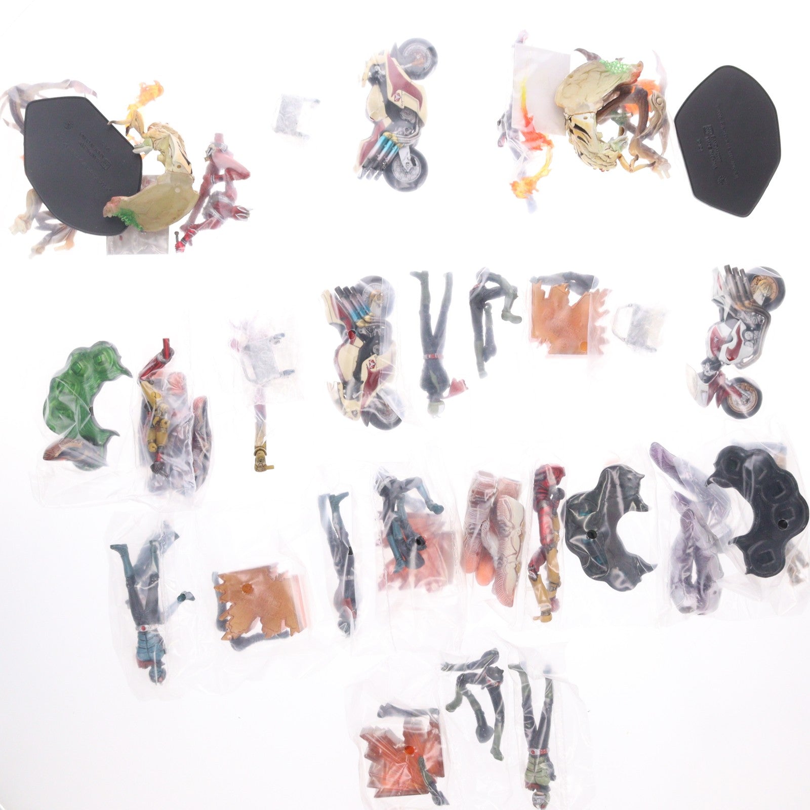 【中古即納】[FIG] (BOX) S.I.C. 匠魂 VOL.9 仮面ライダー フィギュア(9個) バンダイ(20071128)
