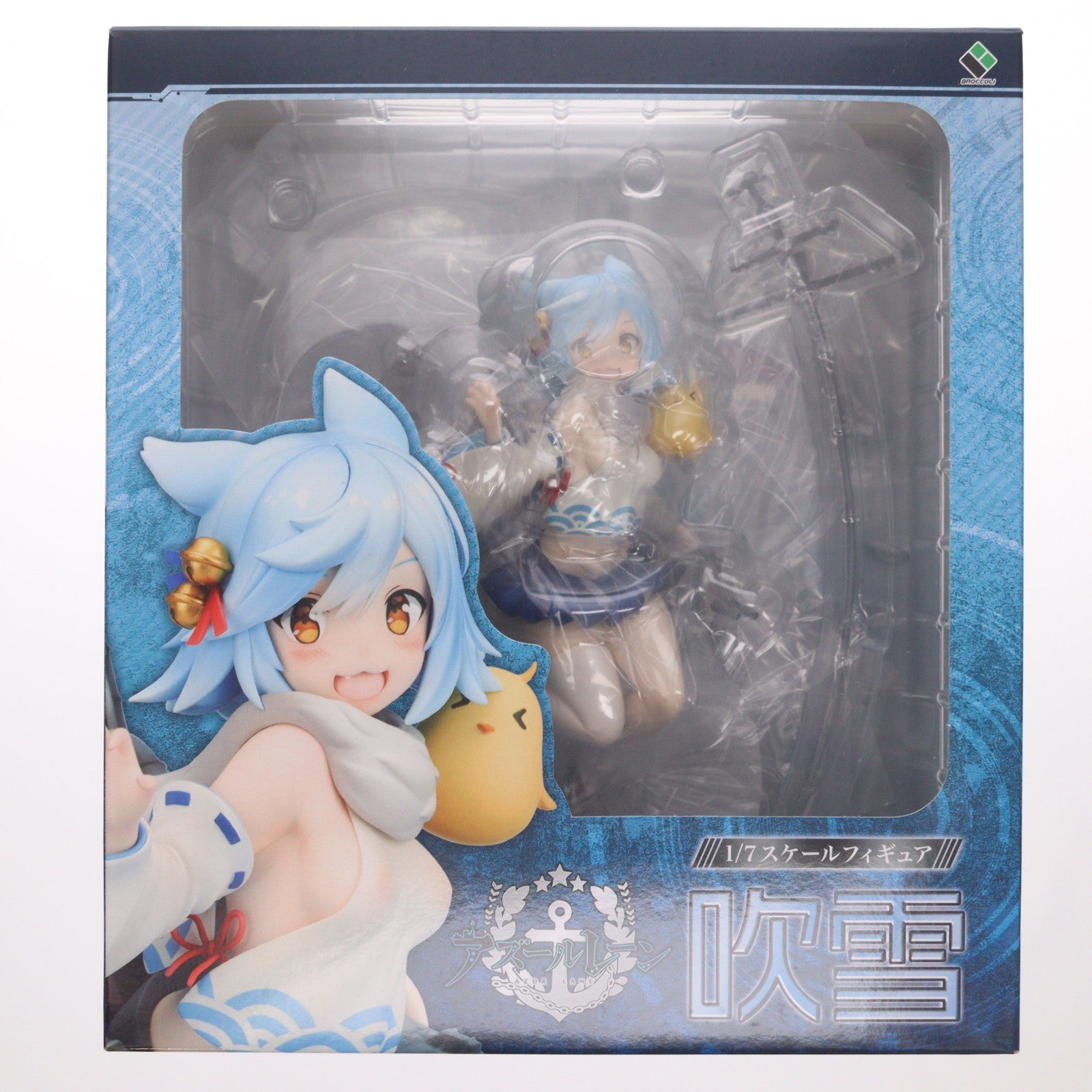【中古即納】[FIG] 吹雪(ふぶき) アズールレーン 1/7 完成品 フィギュア ブロッコリー(20200426)