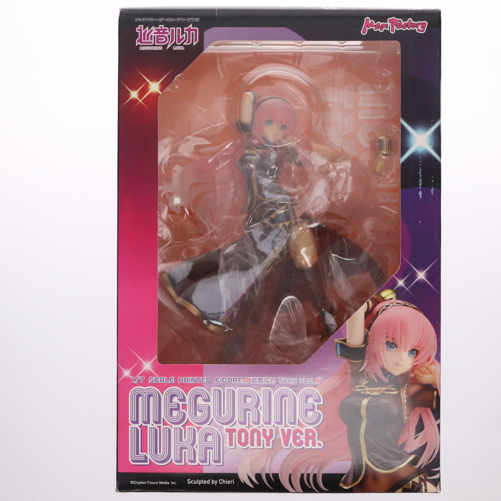 【中古即納】[FIG] 巡音ルカ(めぐりねるか) Tony ver. キャラクター・ボーカル・シリーズ03 巡音ルカ 1/7 完成品 フィギュア マックスファクトリー(20120801)