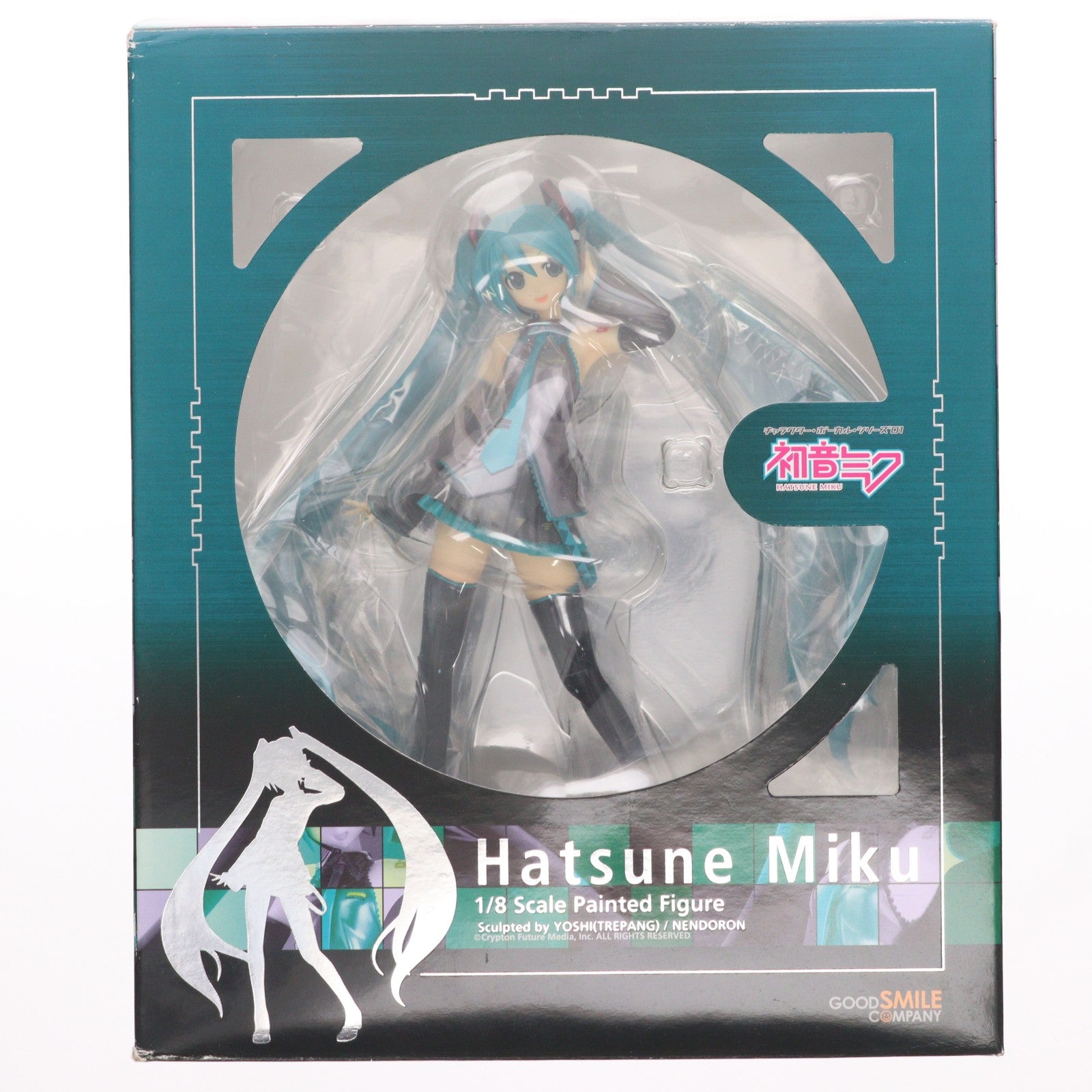 【中古即納】[FIG] 初音ミク キャラクター・ボーカル・シリーズ01 1/8 完成品 フィギュア グッドスマイルカンパニー(20110719)
