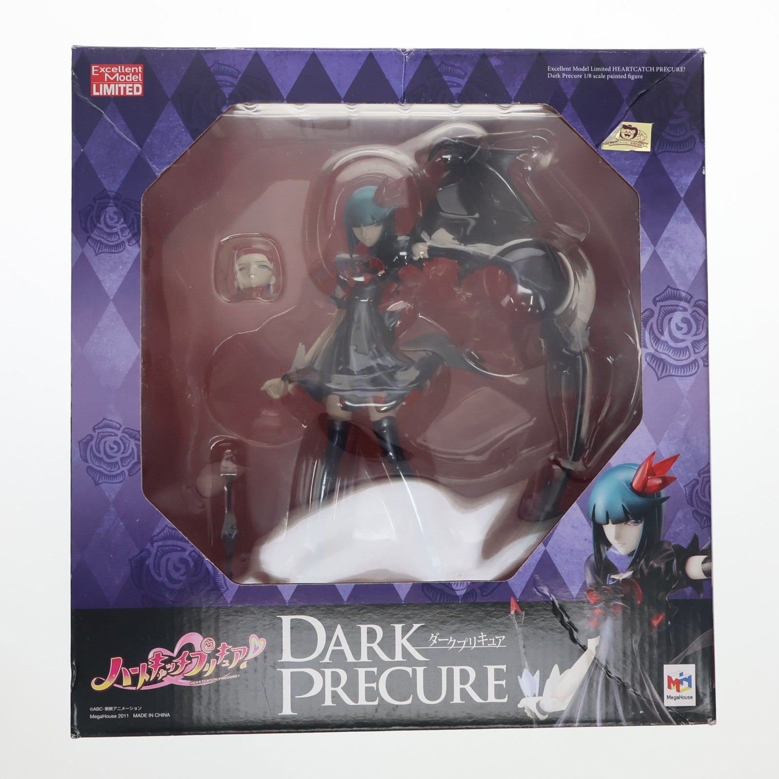 【中古即納】[FIG] 一部オンラインショップ限定 エクセレントモデル LIMITED ダークプリキュア ハートキャッチプリキュア! 1/8 完成品 フィギュア  メガハウス(20111216)