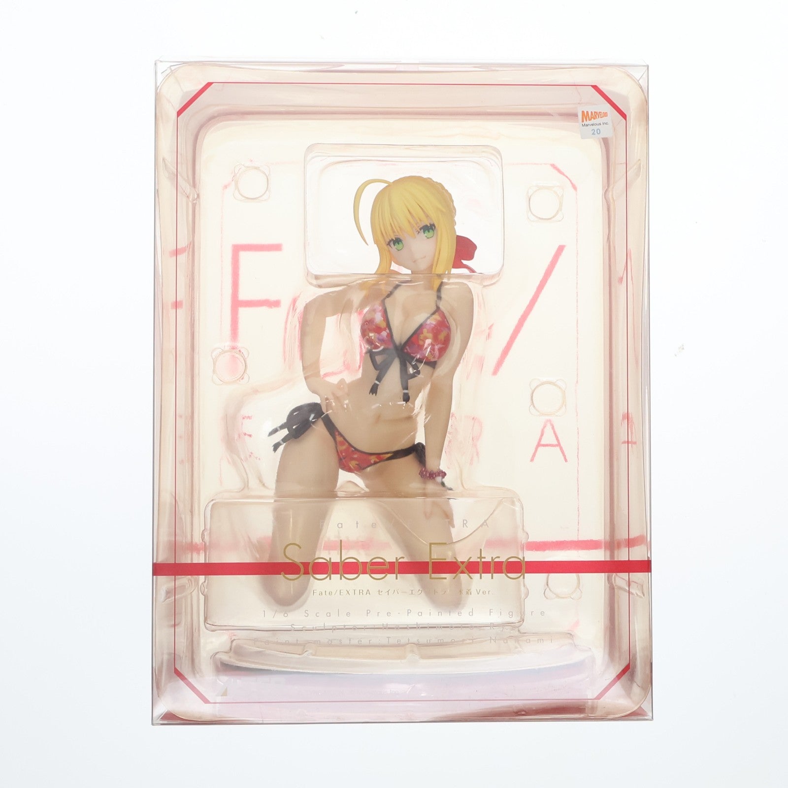 【中古即納】[FIG] セイバーエクストラ 水着Ver. Fate/EXTRA(フェイト/エクストラ) 1/6 完成品 フィギュア アルター(20170525)